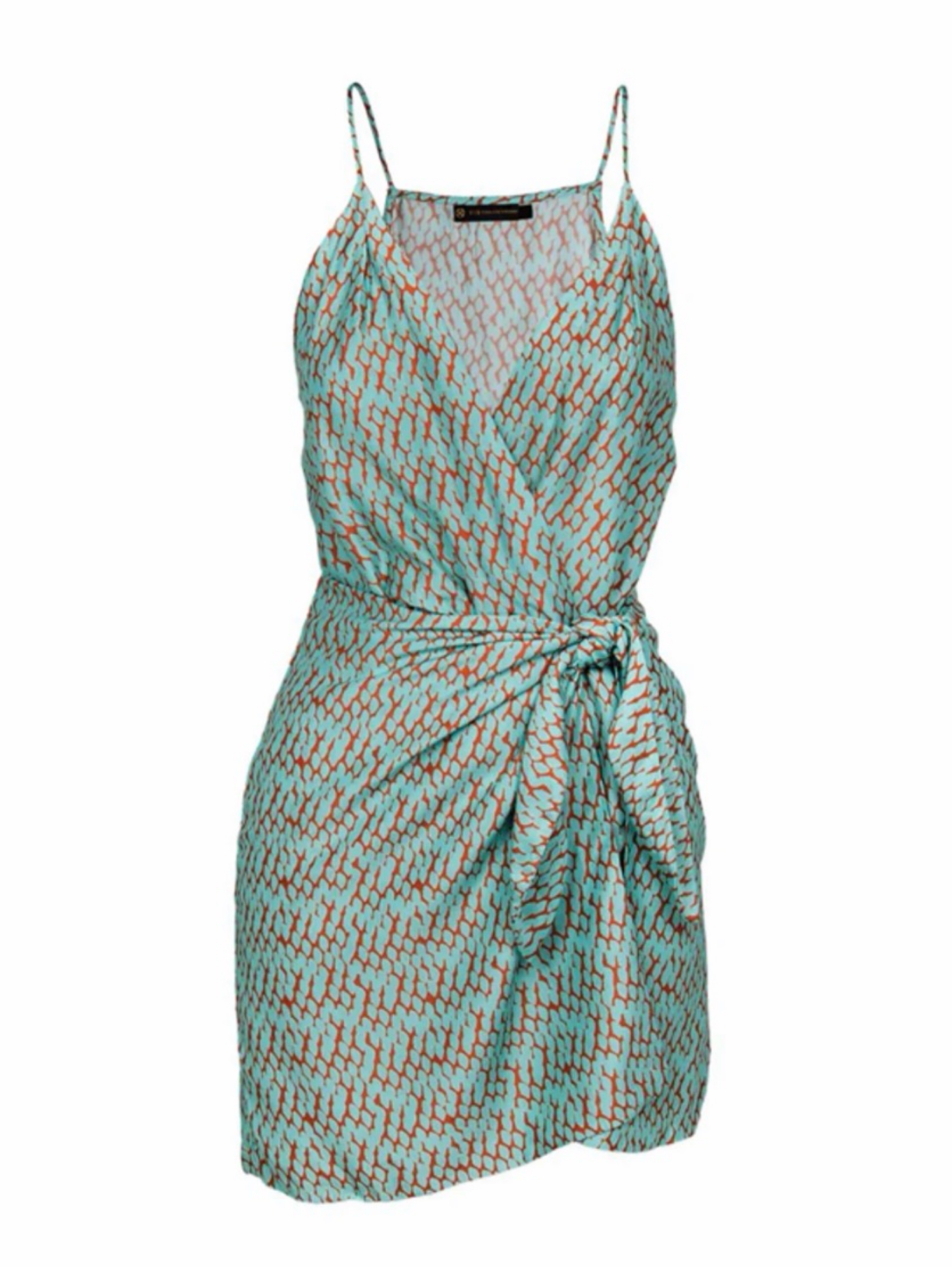 Vix By Paula Hermanny- Mamba Aqua Gisa Mini Dress