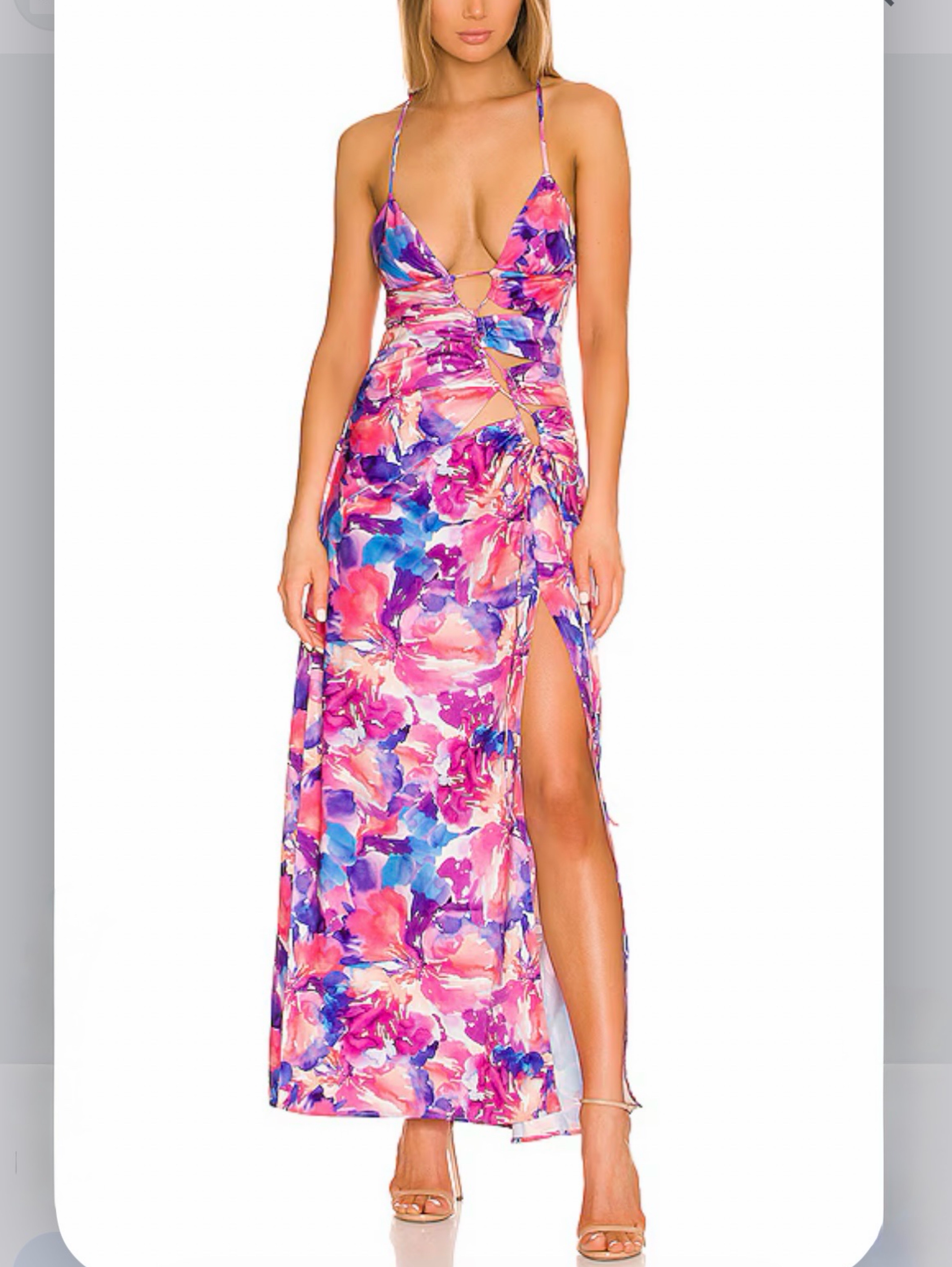 For Love and Lemons- Natasha Maxi Dress