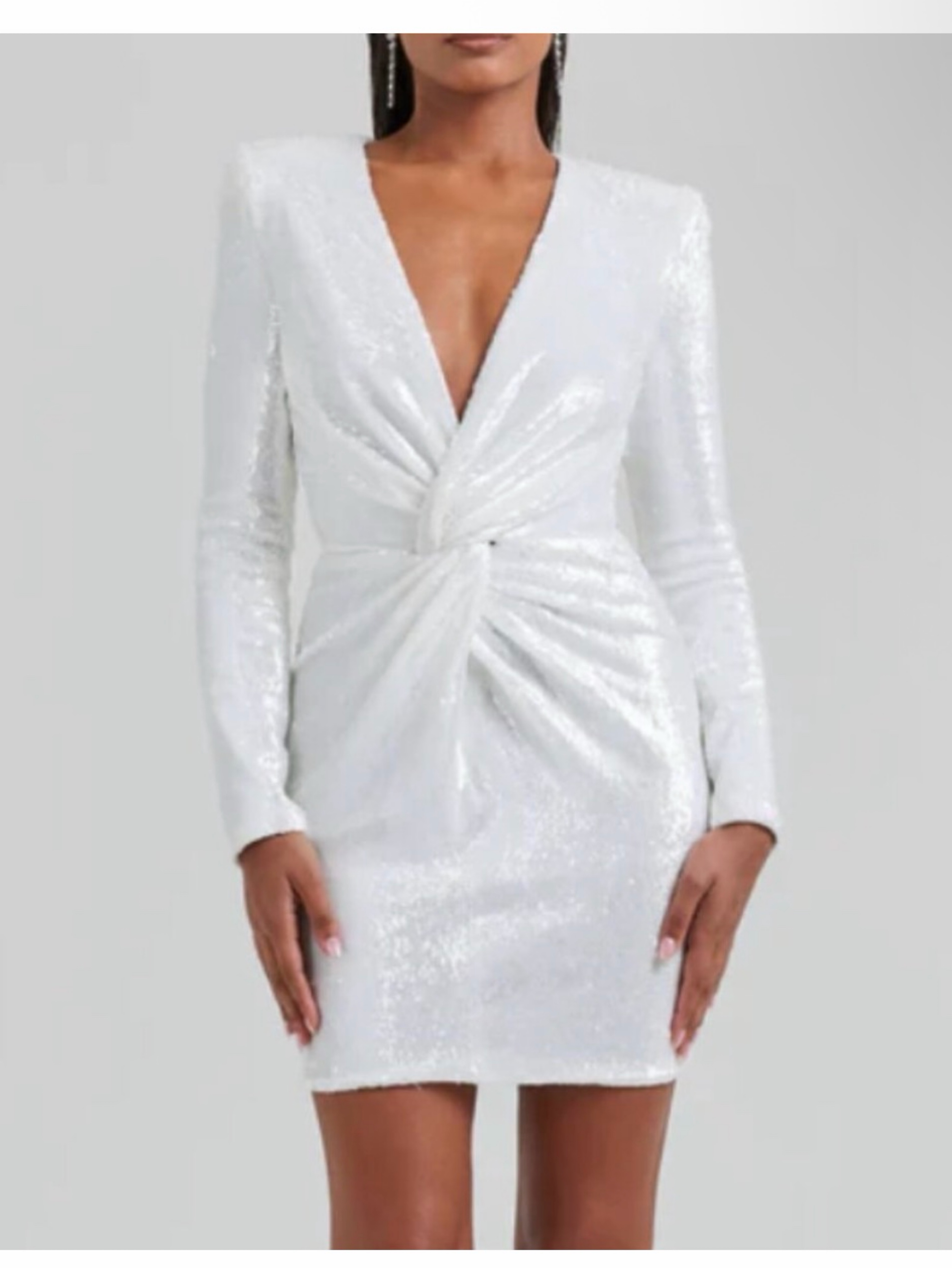 NADINE MERABI- JODIE WHITE DRESS