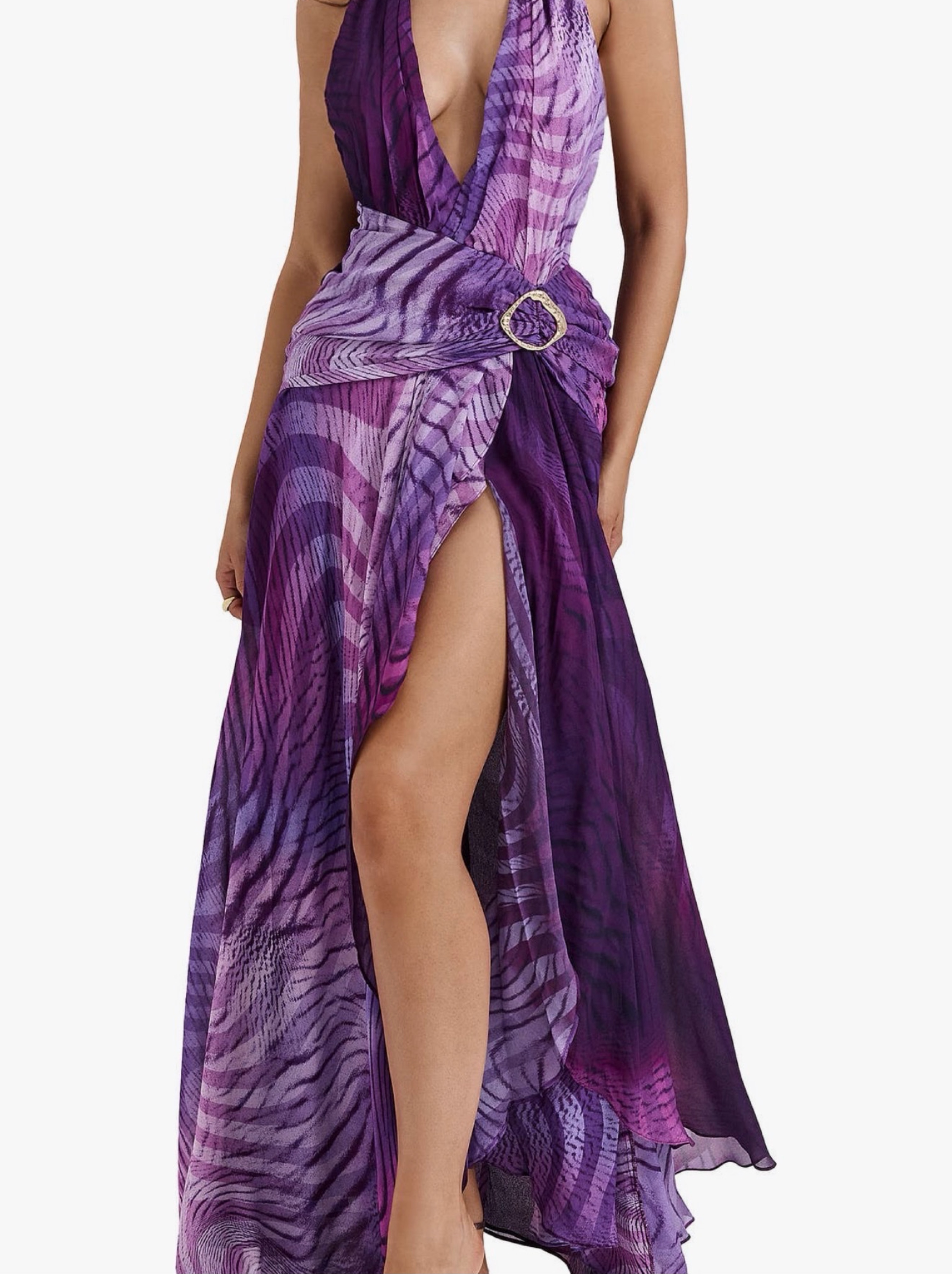 Olessia Plunge Halter