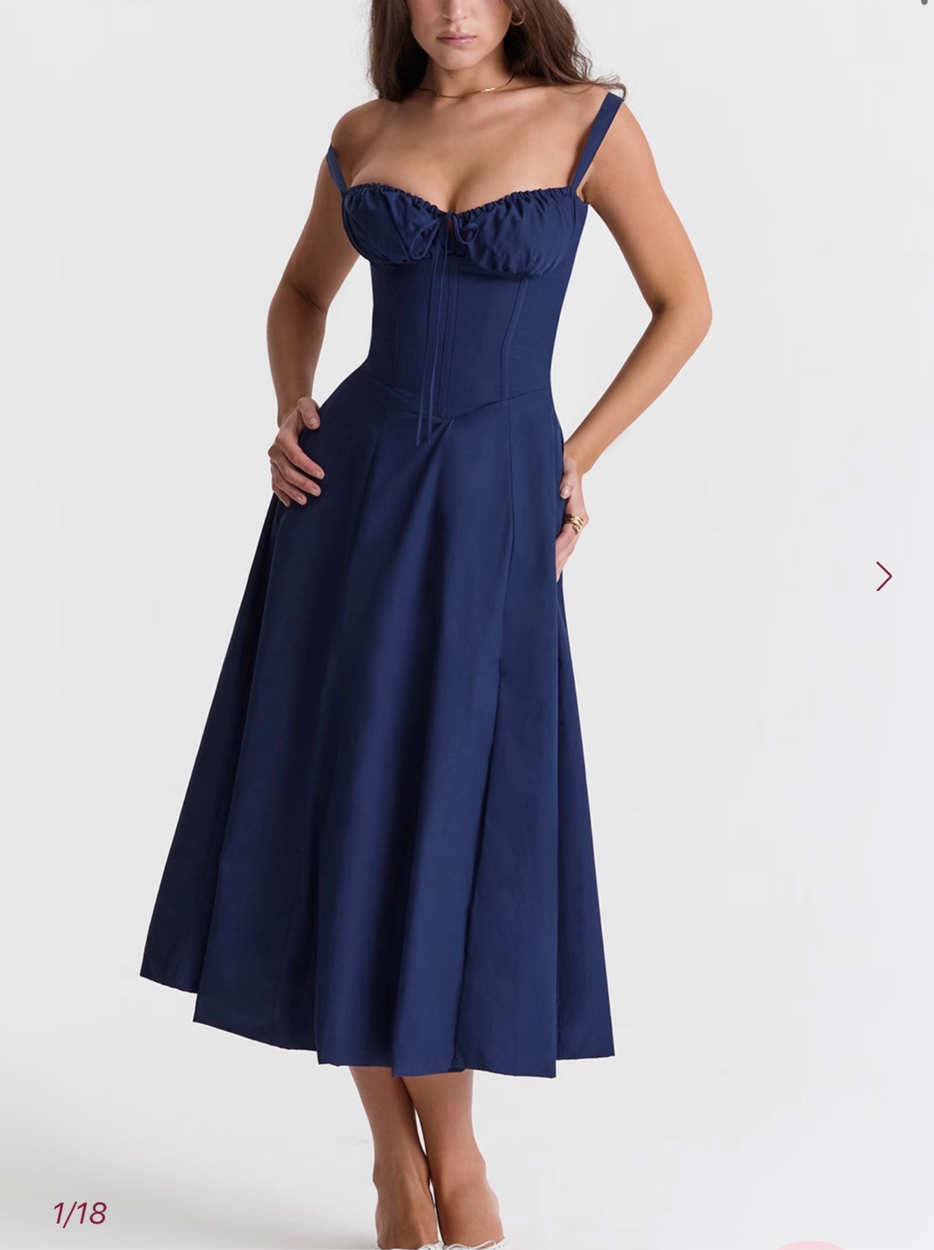 Carmen Bustier Dress