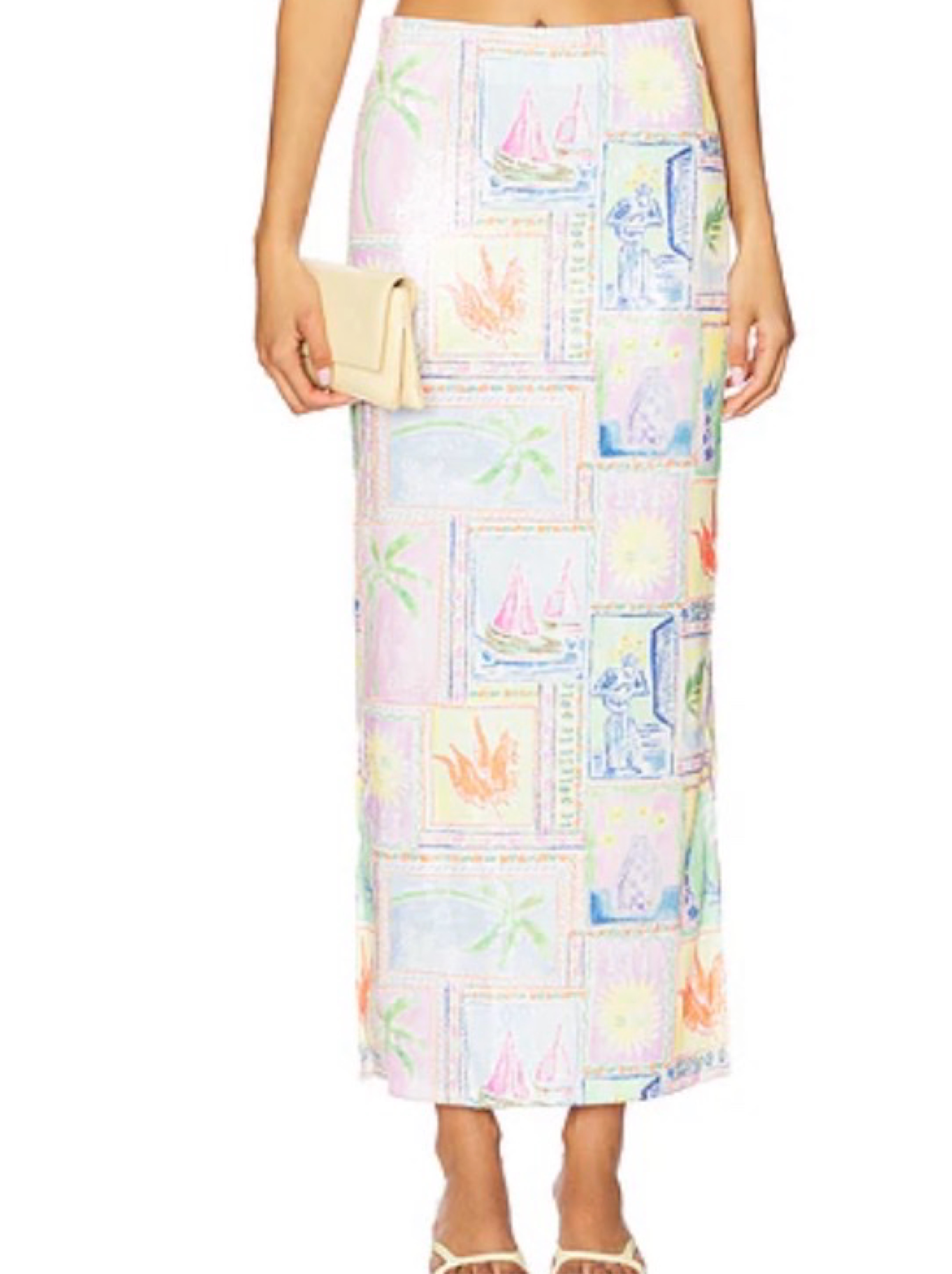 Sunlight Midi Skirt