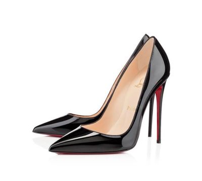 Christian Louboutin Black Miss Z 120mm by Christian Louboutin | Pickle