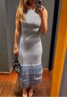 aje breeze knit midi dress Aje Breeze Knit Midi Dress size XS by Aje