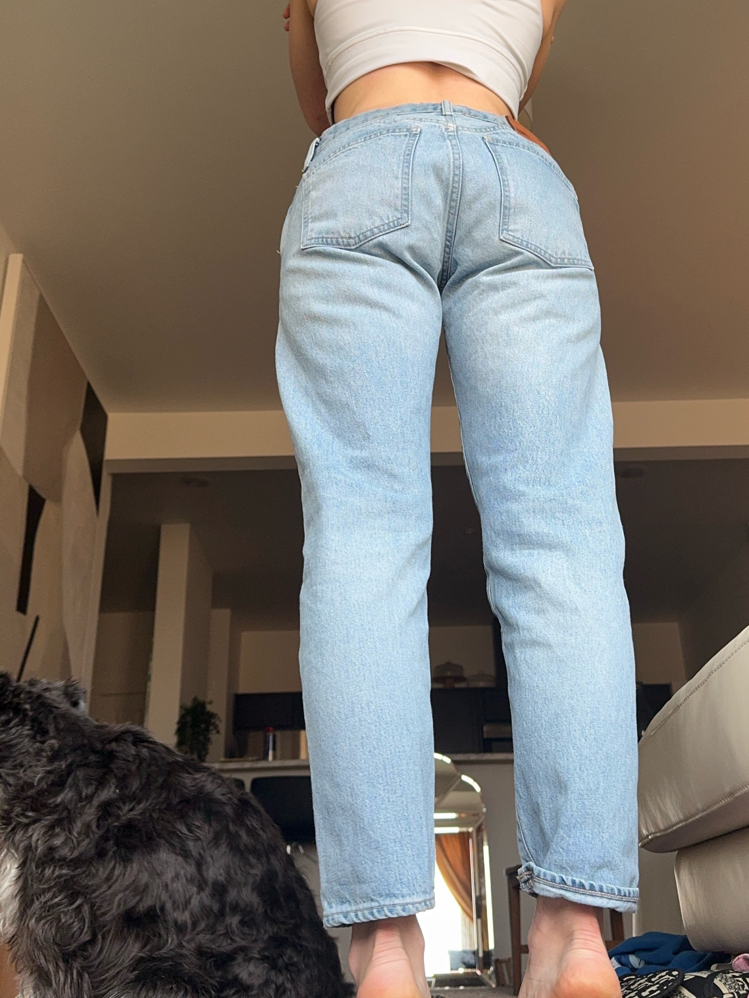 Moussy Vintage straight jeans