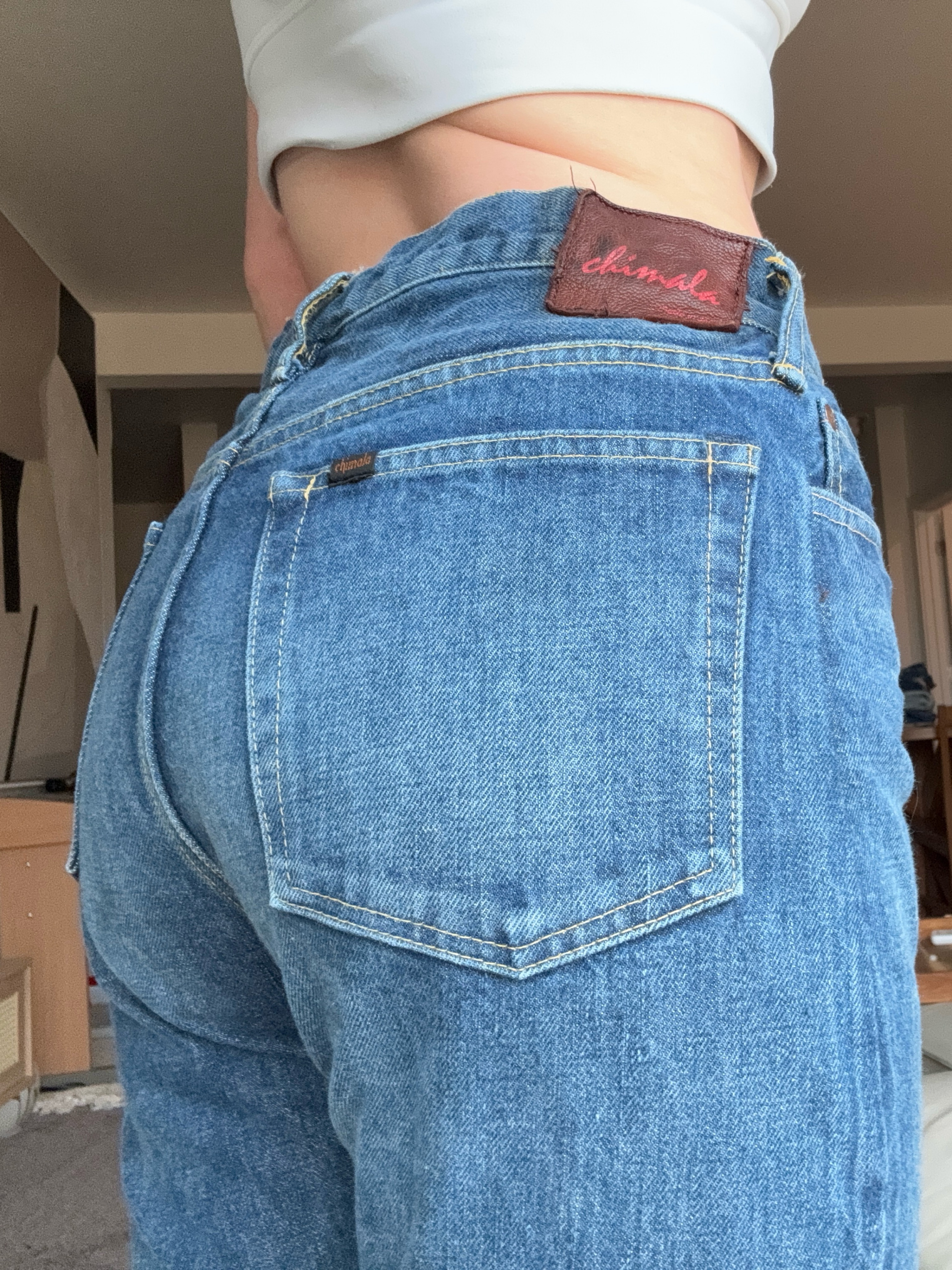 Chimala Japanese Denim straight jeans