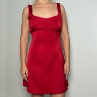 zara red satin mini dress Zara | Dresses | Zara Xs Red Satin Mini Dress