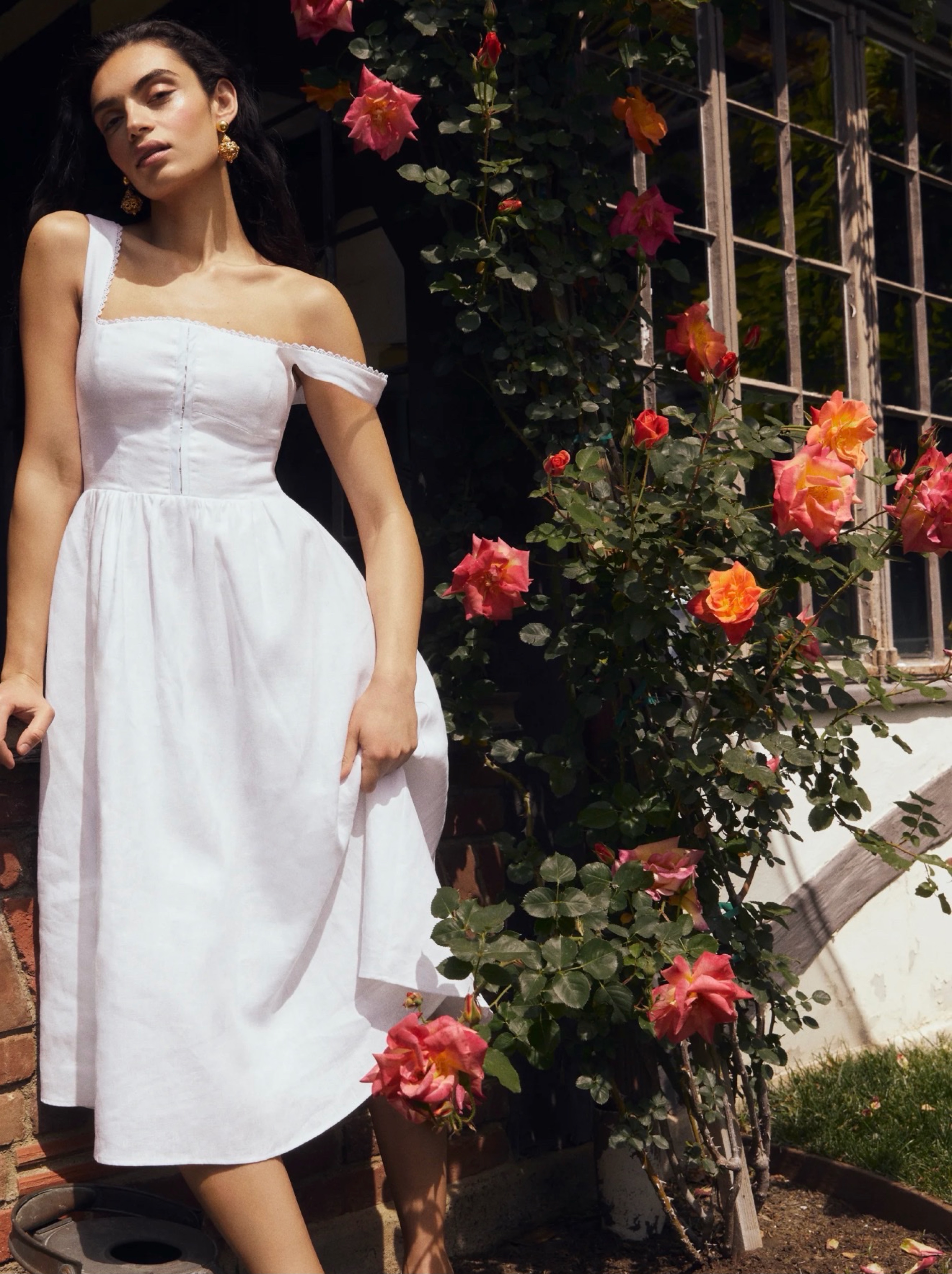 reformation tracy linen dress Tracy Linen Dress
