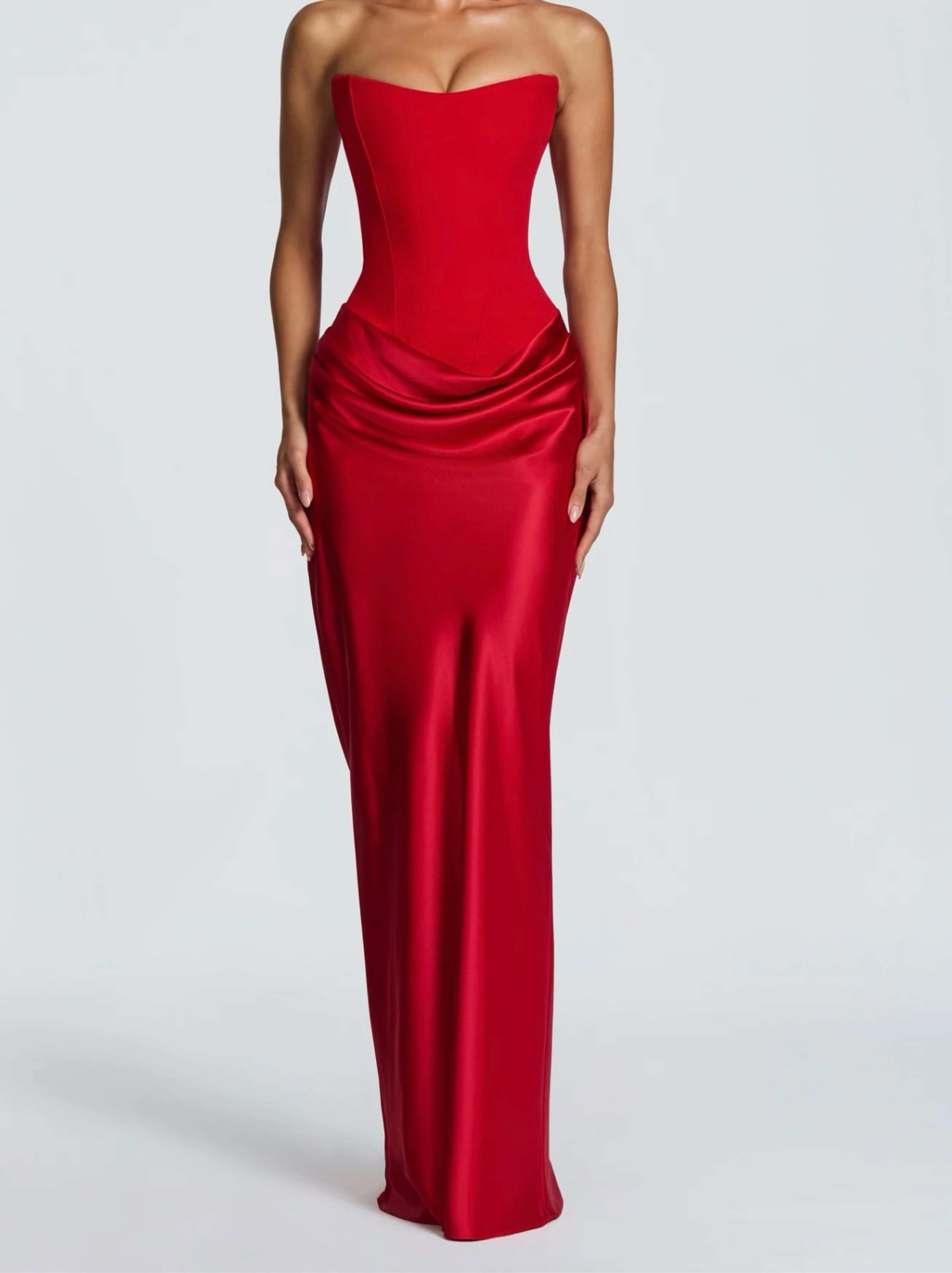 babyboo satin dress Satin Dresses