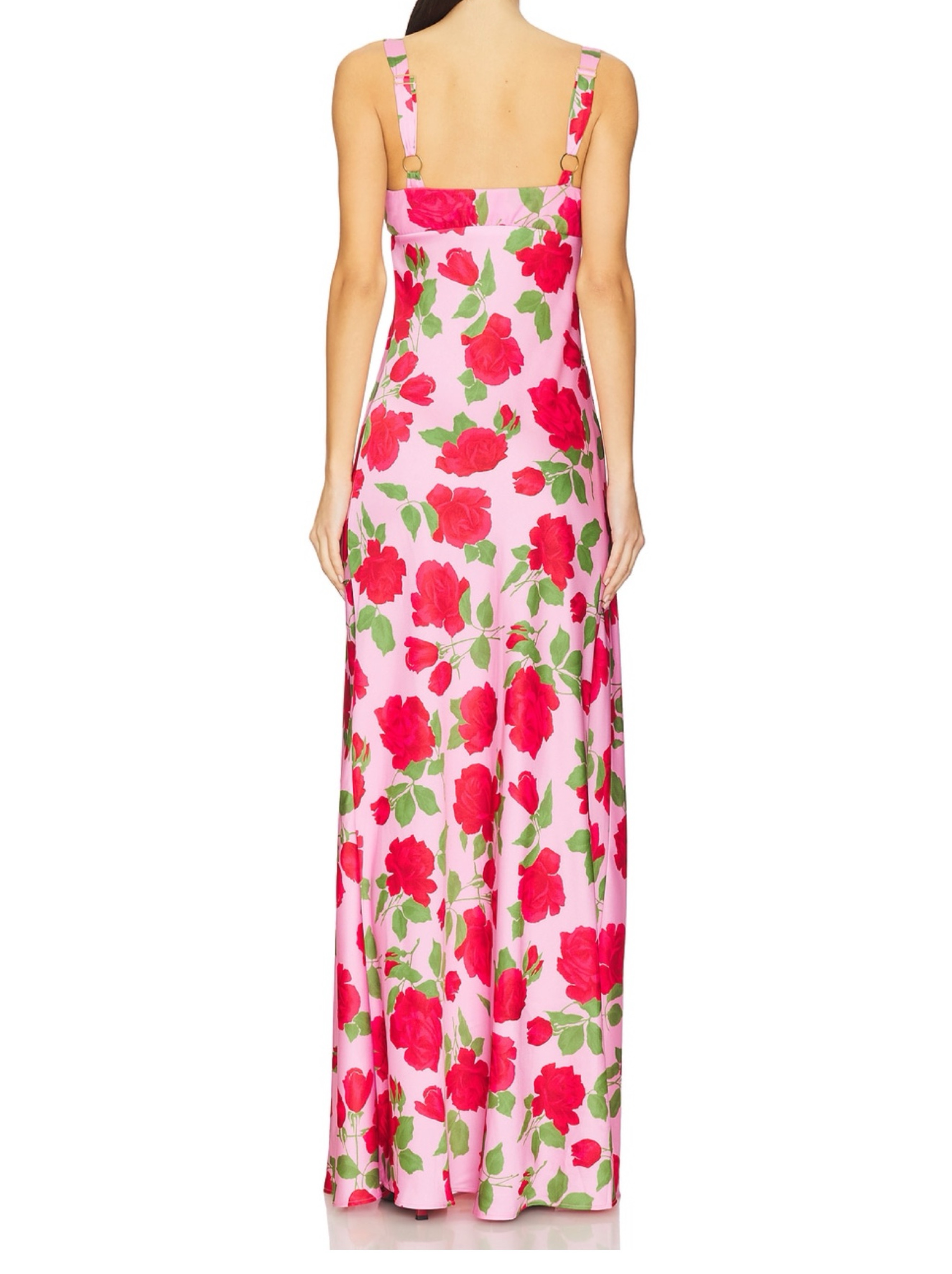 show me your mumu pink floral dress Pauline Peplum Dress, in Garden Romantic, Size: Medium | Show Me Your Mumu