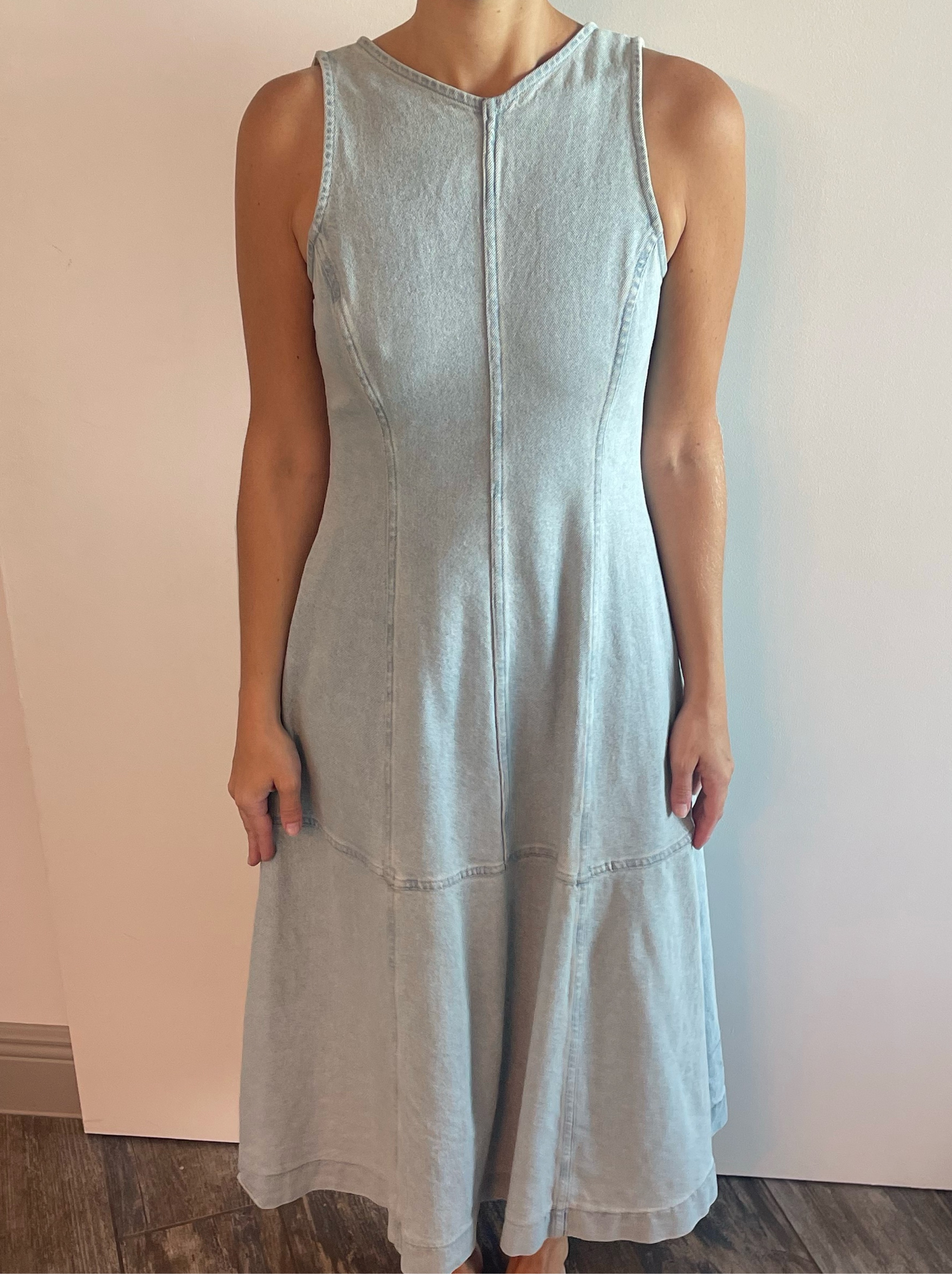 Denim Midi Dress