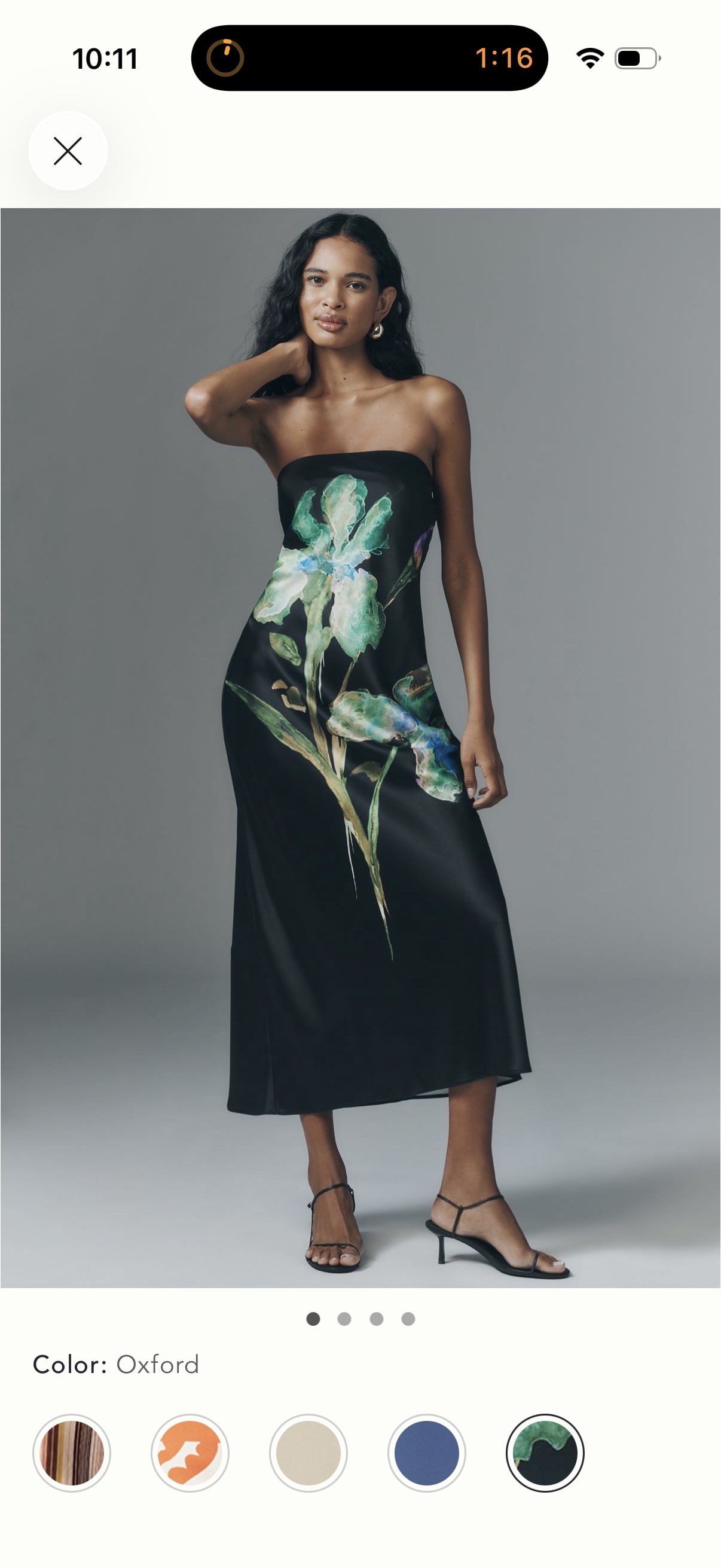 the fleur strapless satin maxi slip dress Fleur Strapless Satin Maxi Slip Dress