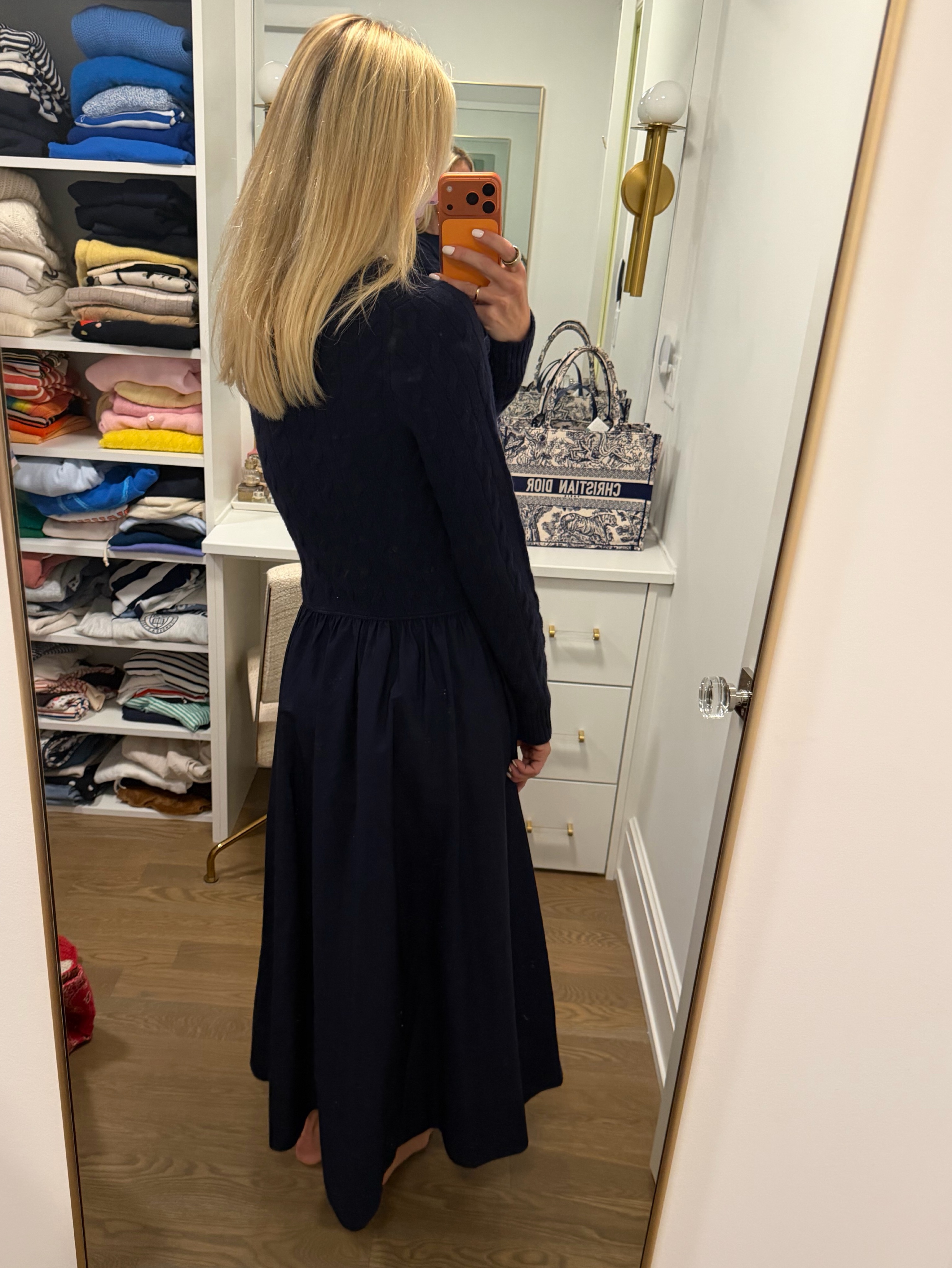 Ralph Lauren Cable Knit Dress by Ralph Lauren
