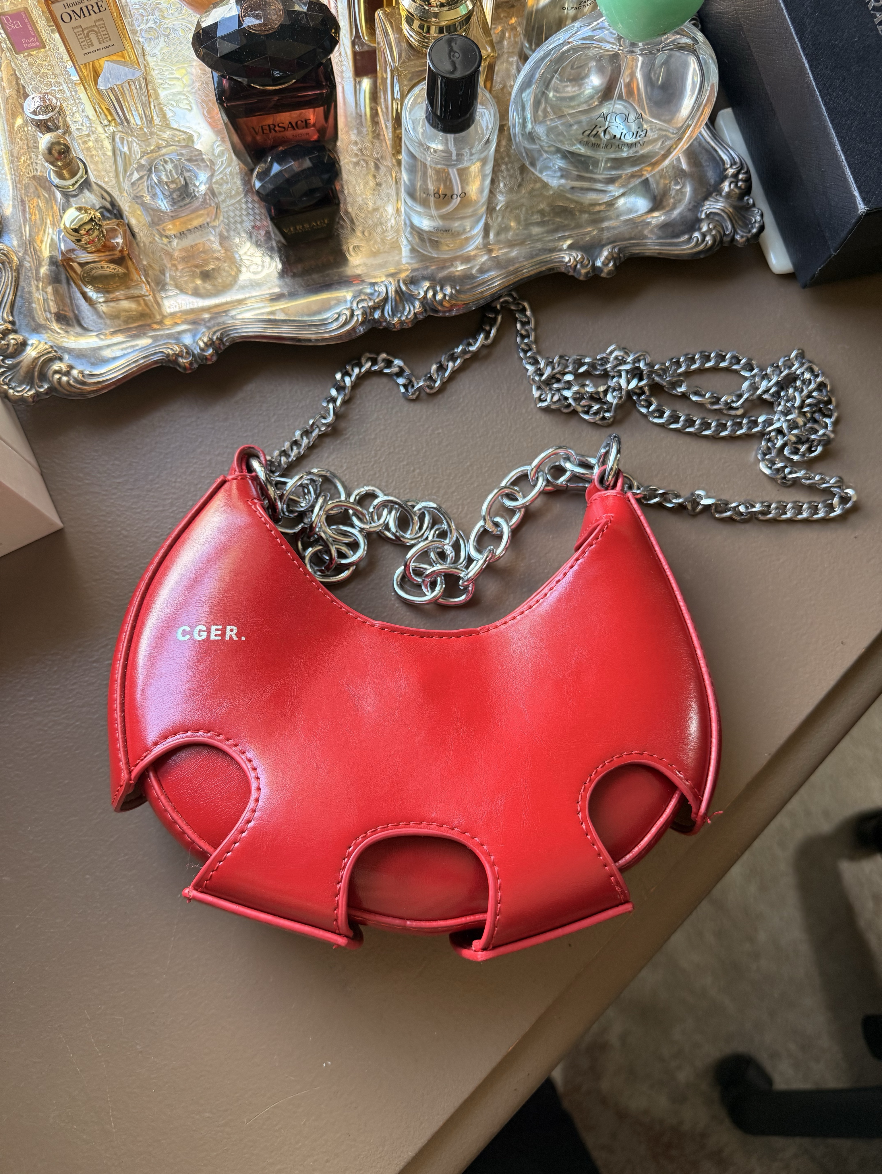 Wolf & Badger inspired crescent mini bag