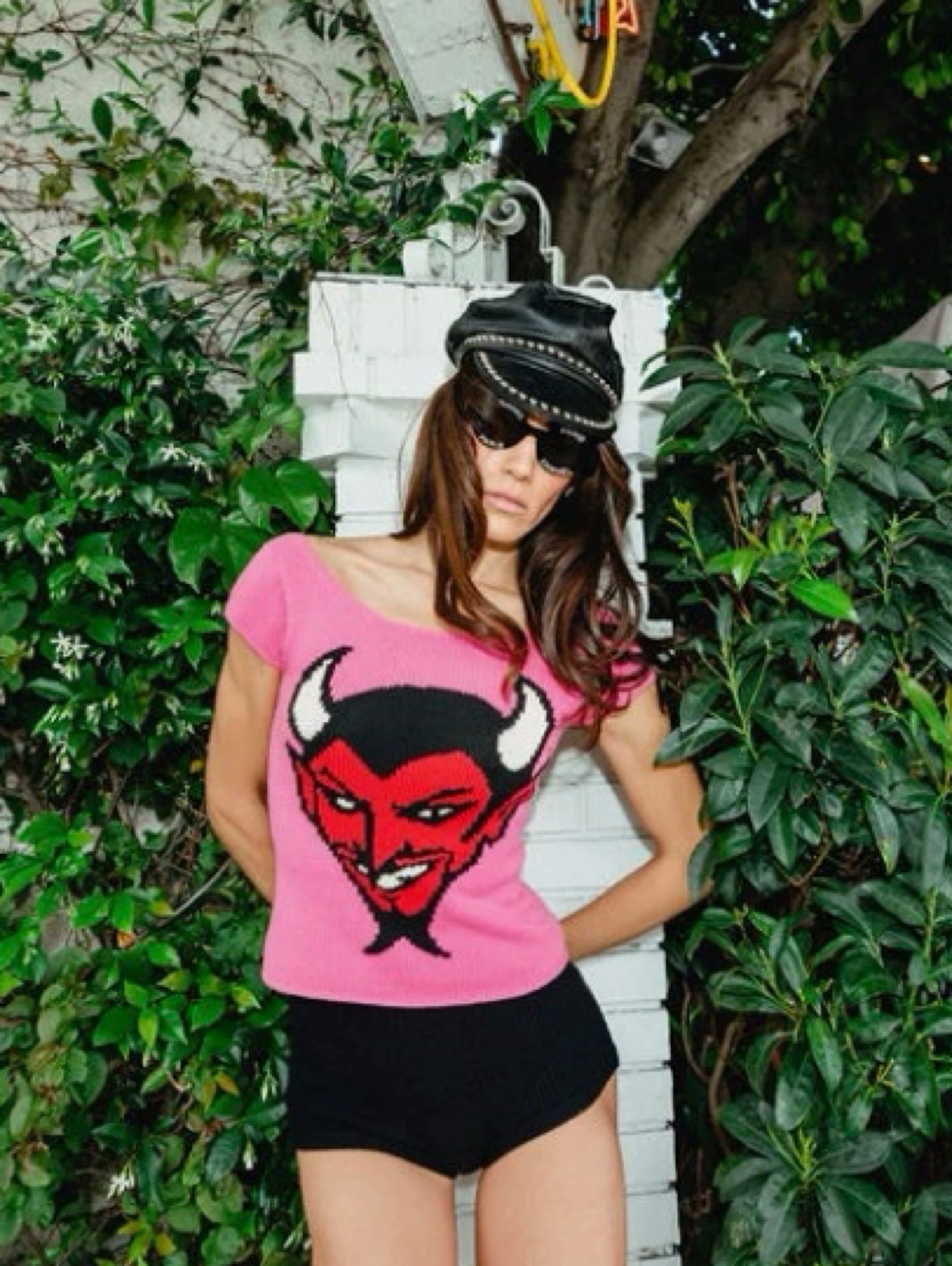 Vintage Betsey Johnson S/S 2004 “Handsome Devil” Knit Top