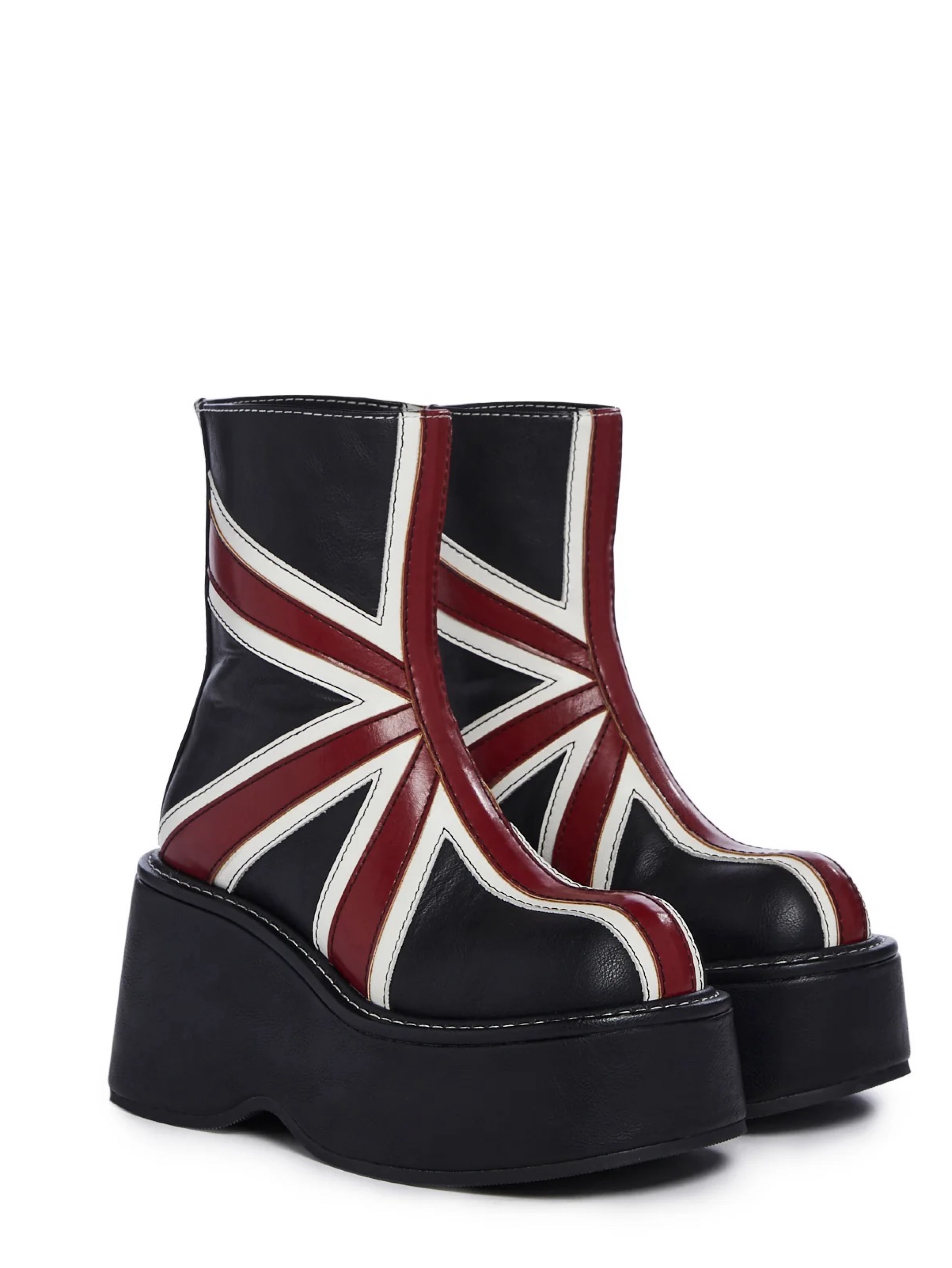 Union Jack Platform Boots