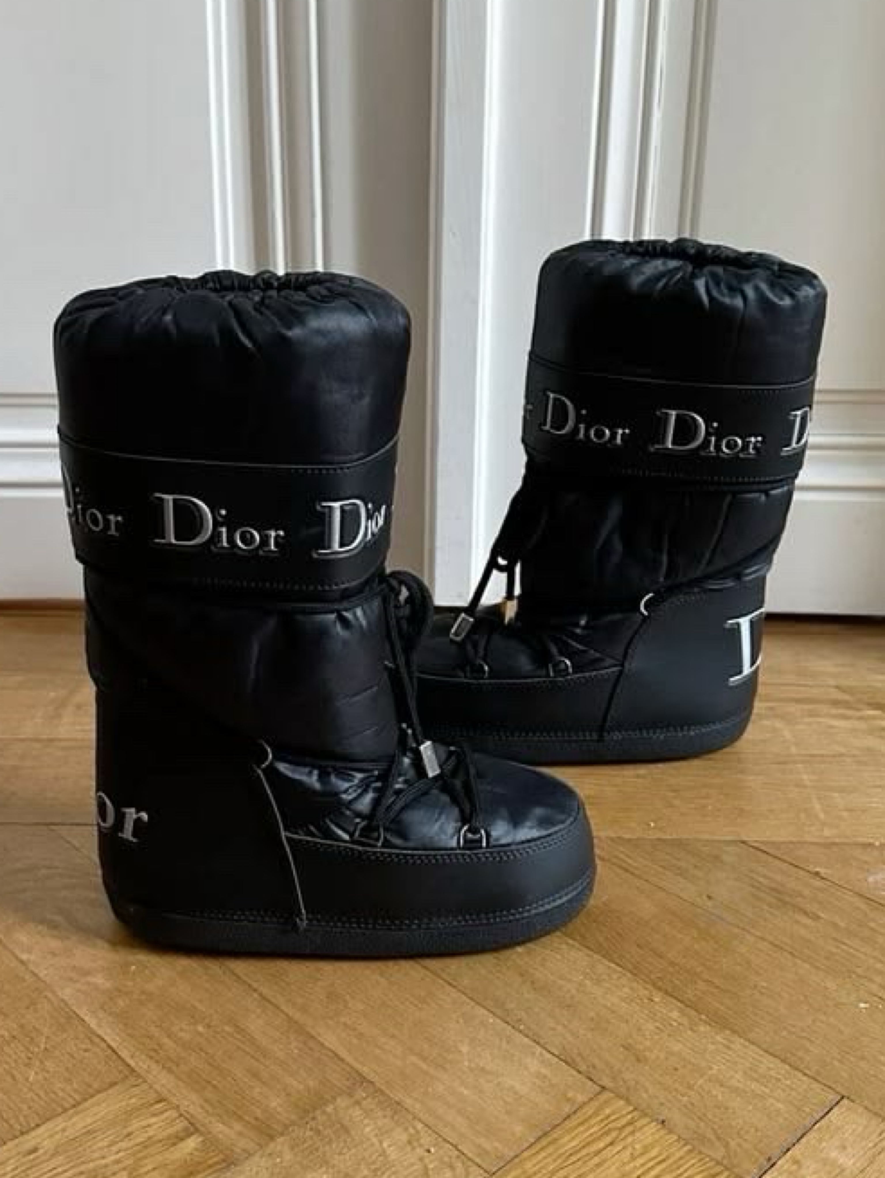 Dior Vintage Snow Moon Boots