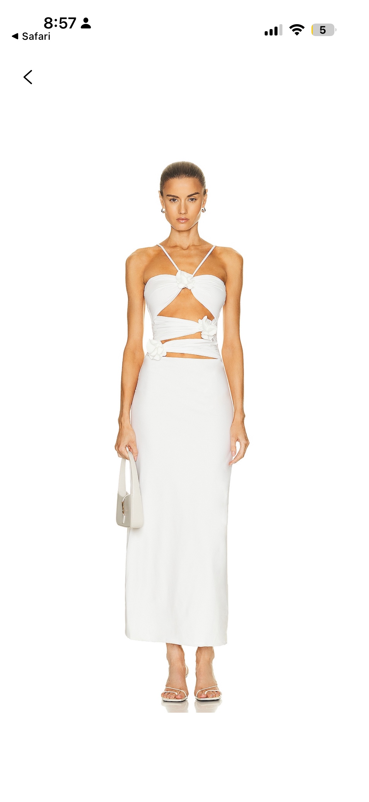 veranera cutout halter maxi dress Maygel Coronel Veranera Cutout Halter Maxi Dress In Black
