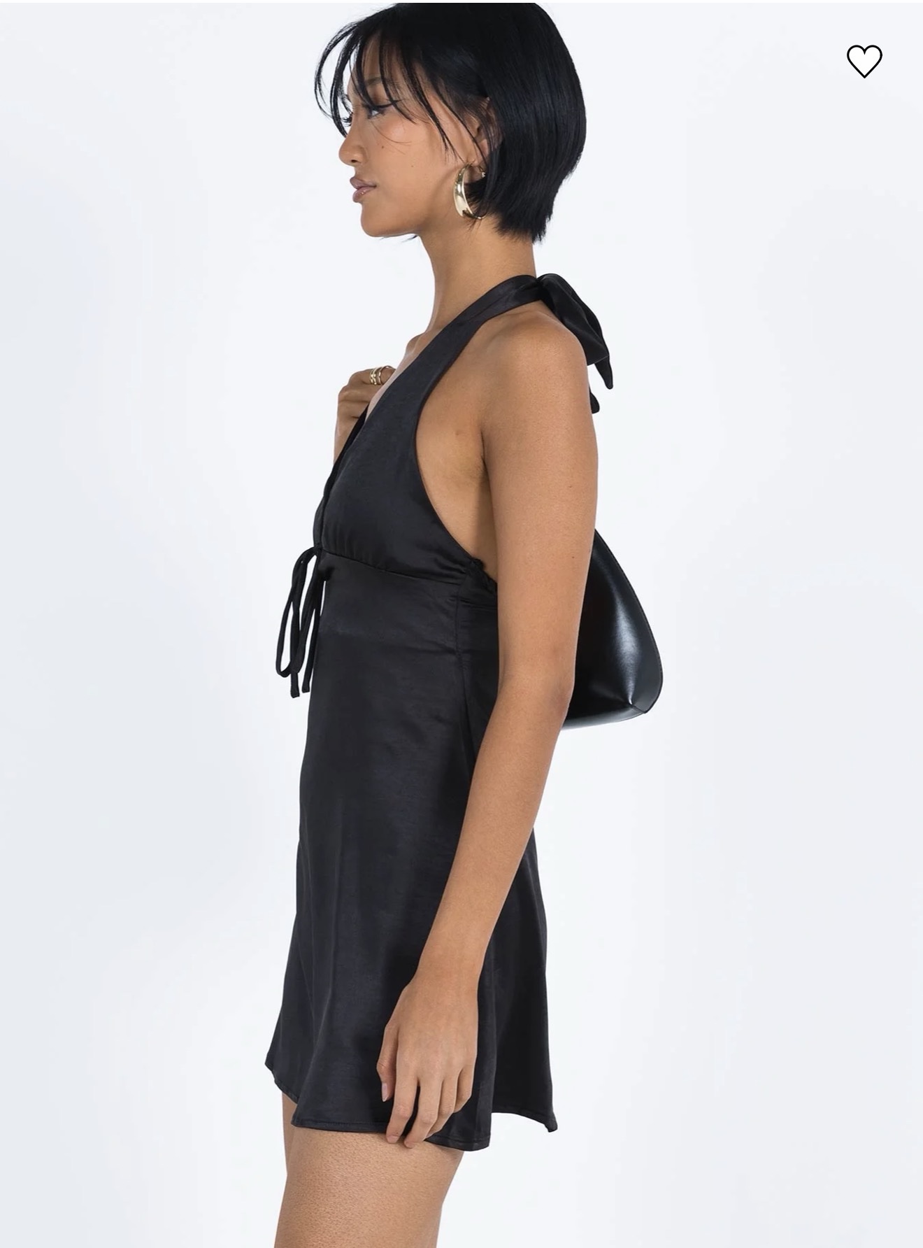 Princess Polly Lanier Mini Dress Black by Princess Polly - Pickle