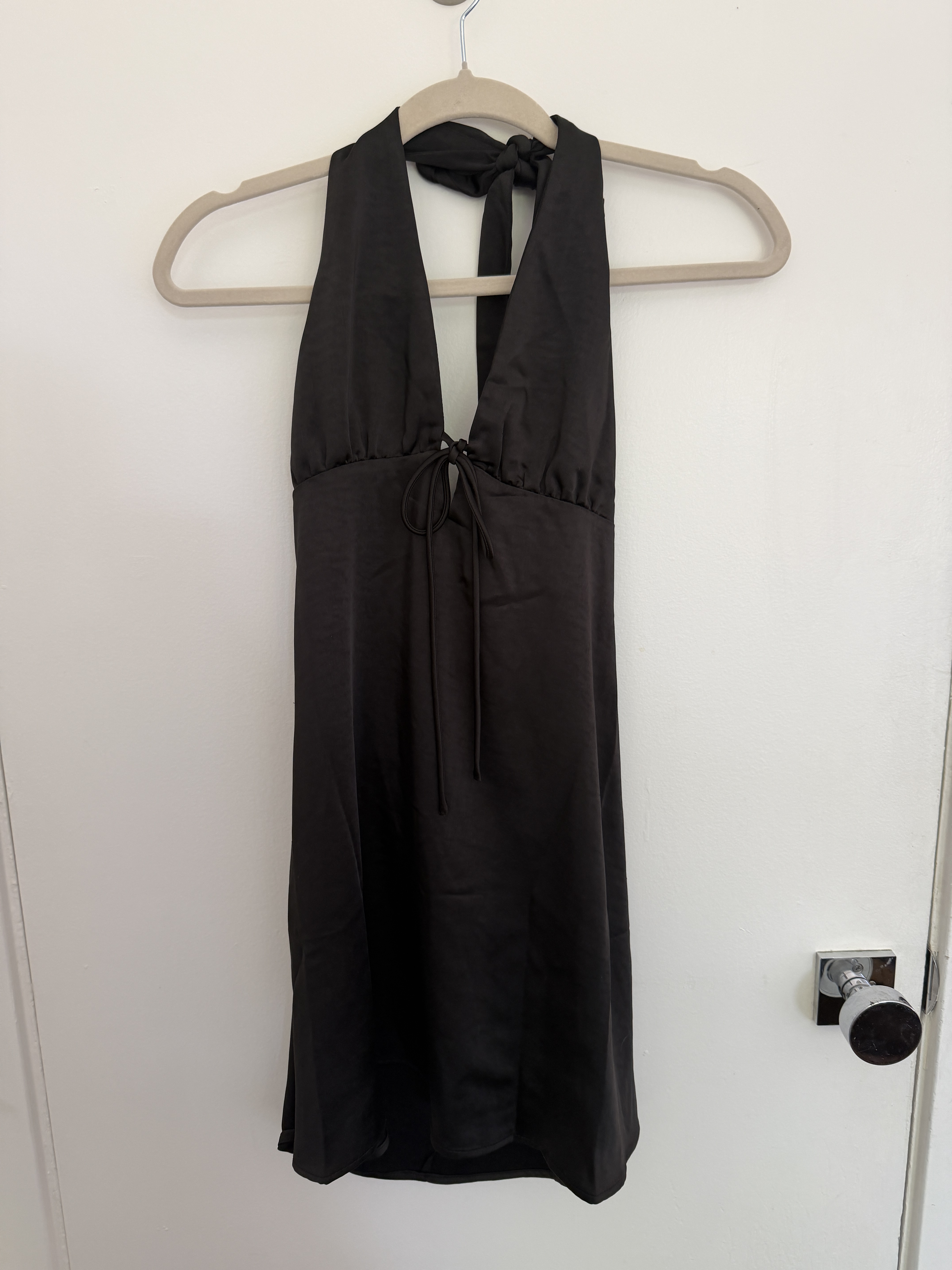 Princess Polly Lanier Mini Dress Black by Princess Polly - Pickle