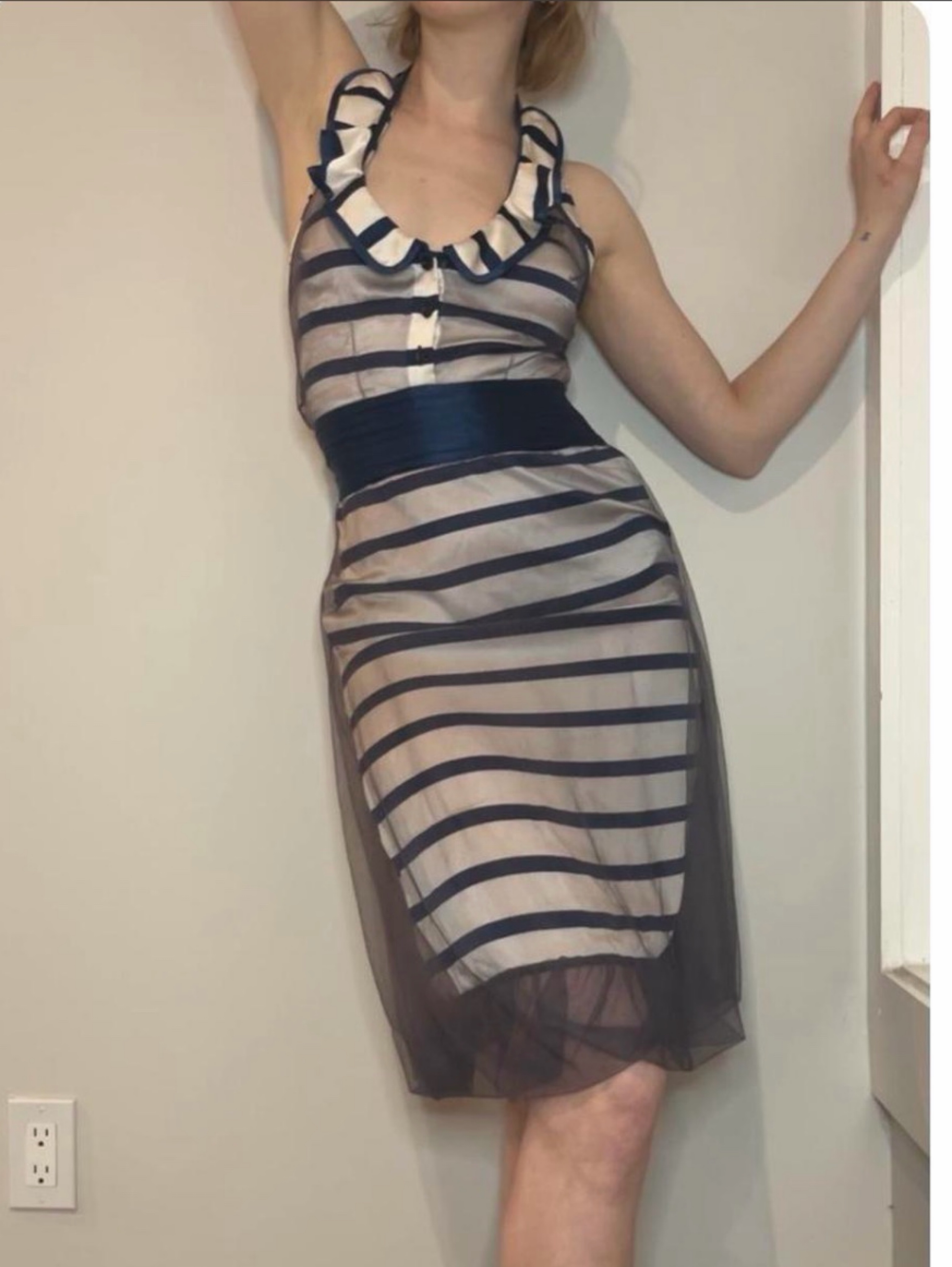 Jean Paul Gautier sailor themed dress