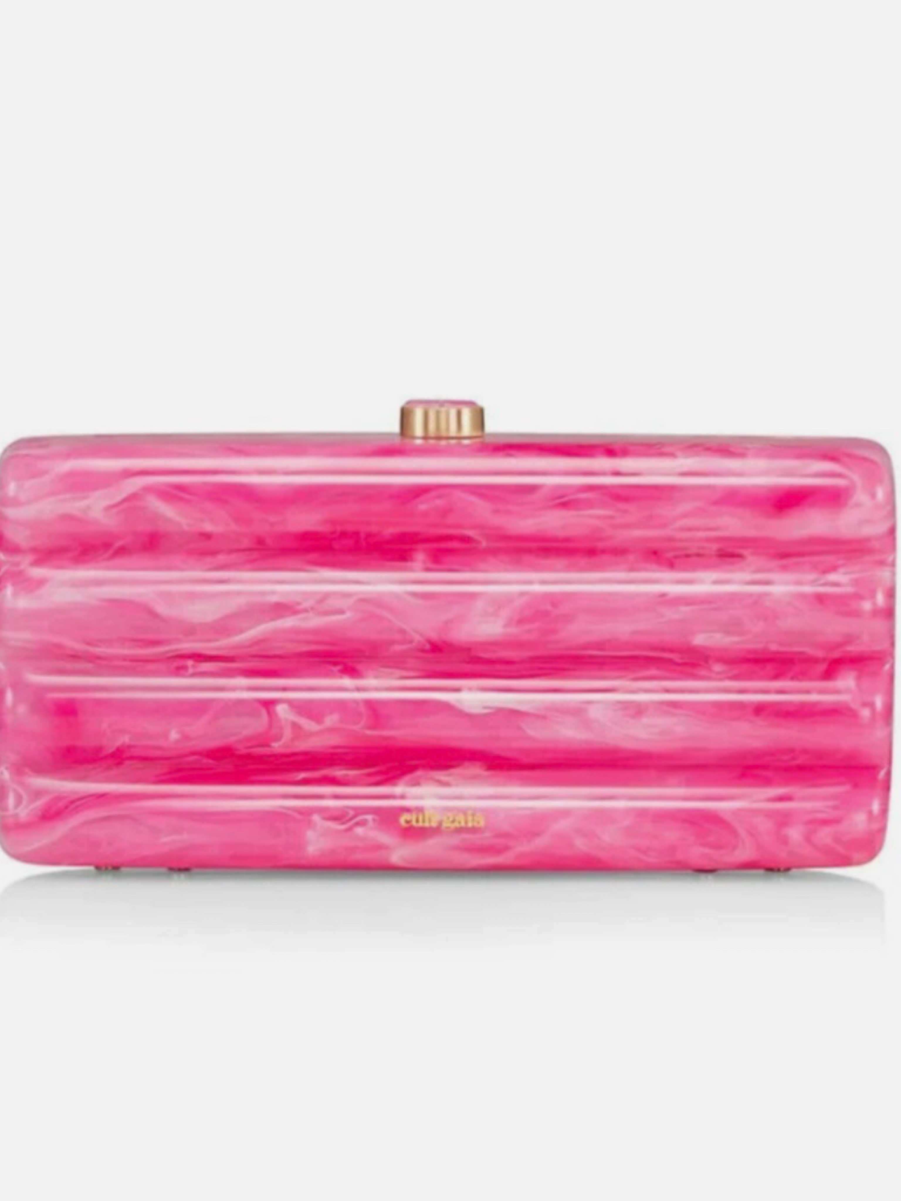 Hot Pink Cult Gaia Clutch