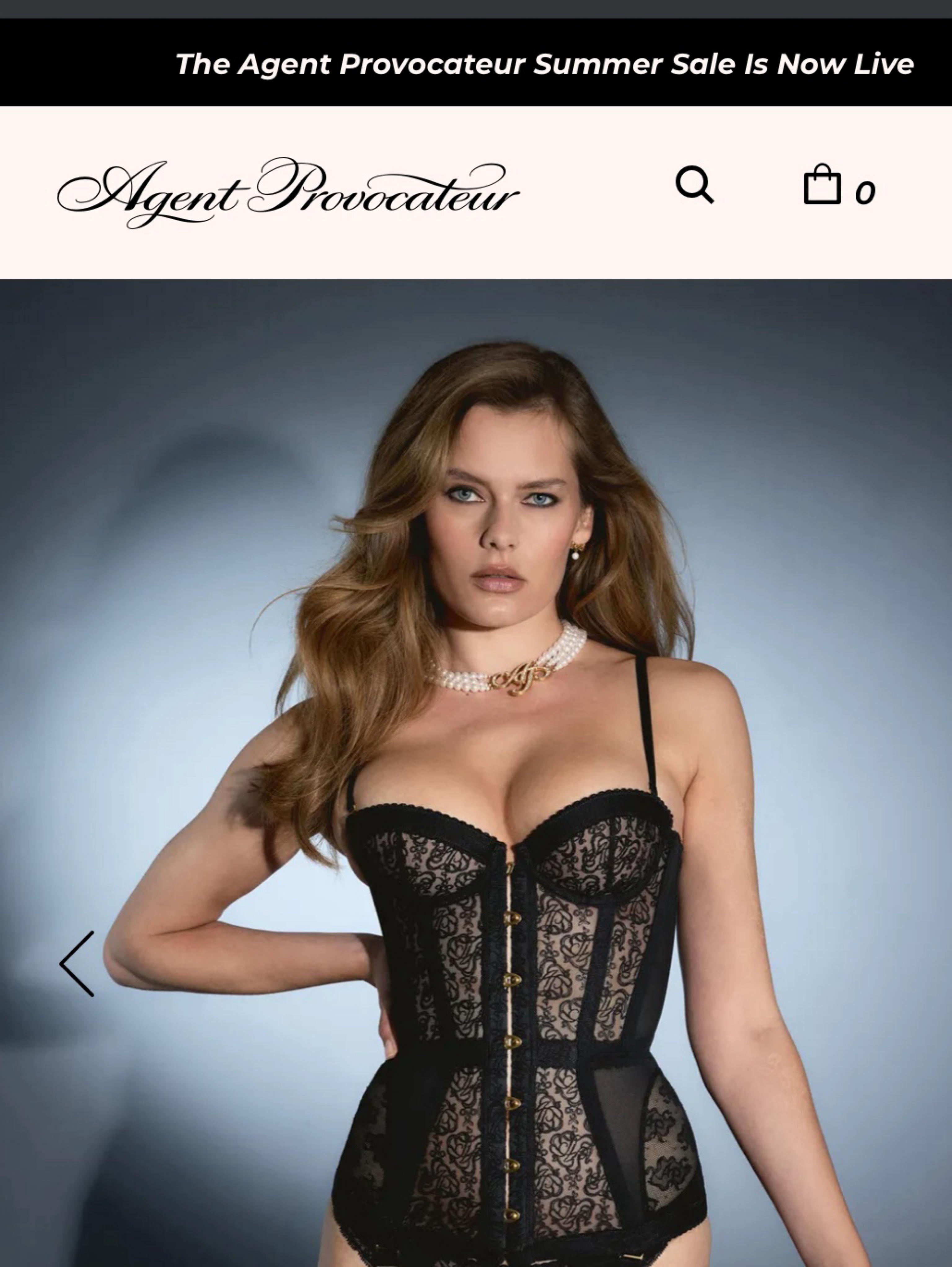agent provocateur corset