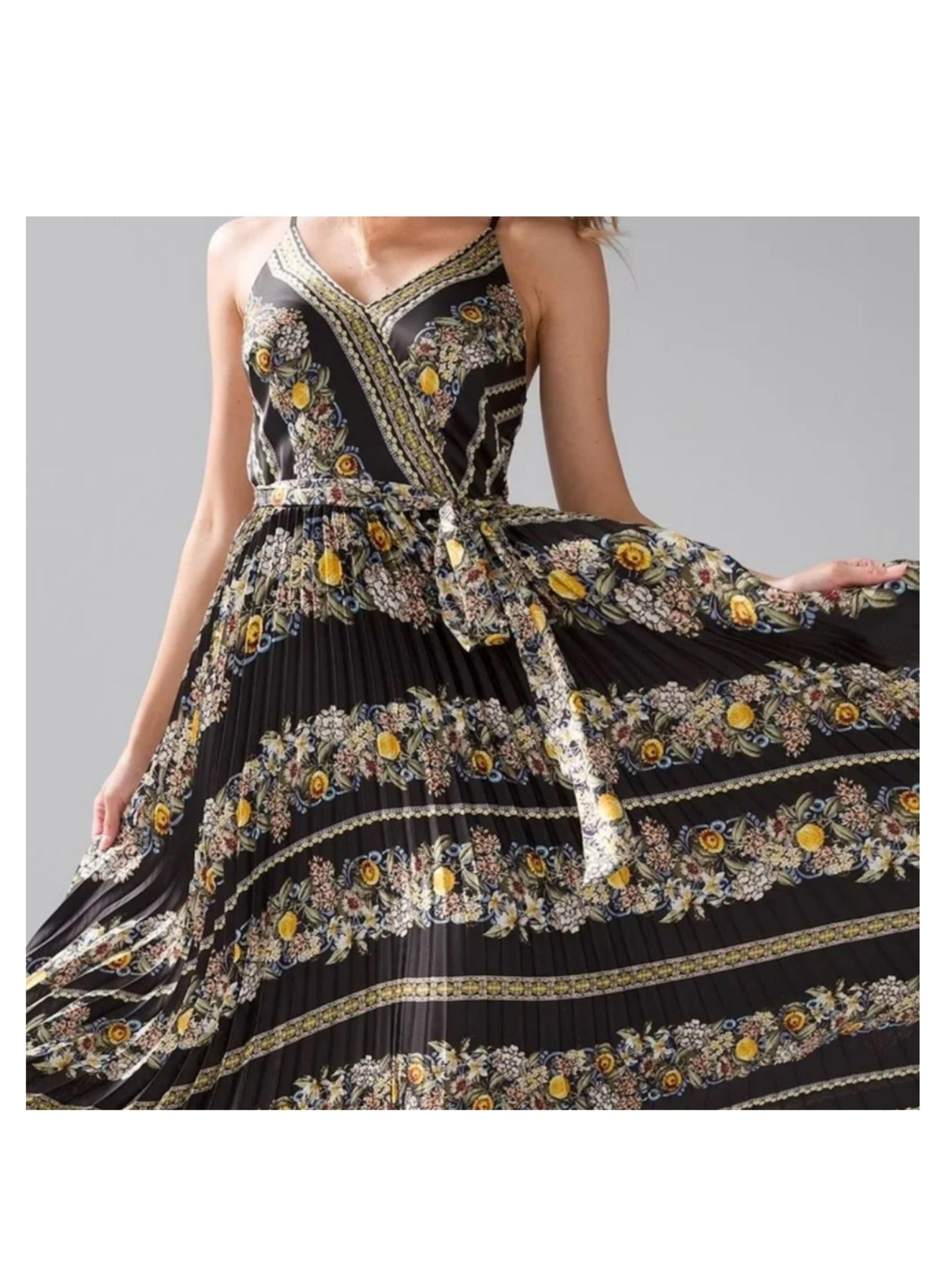 white house black market maxi dress Lace + Satin Peplum Maxi Dress