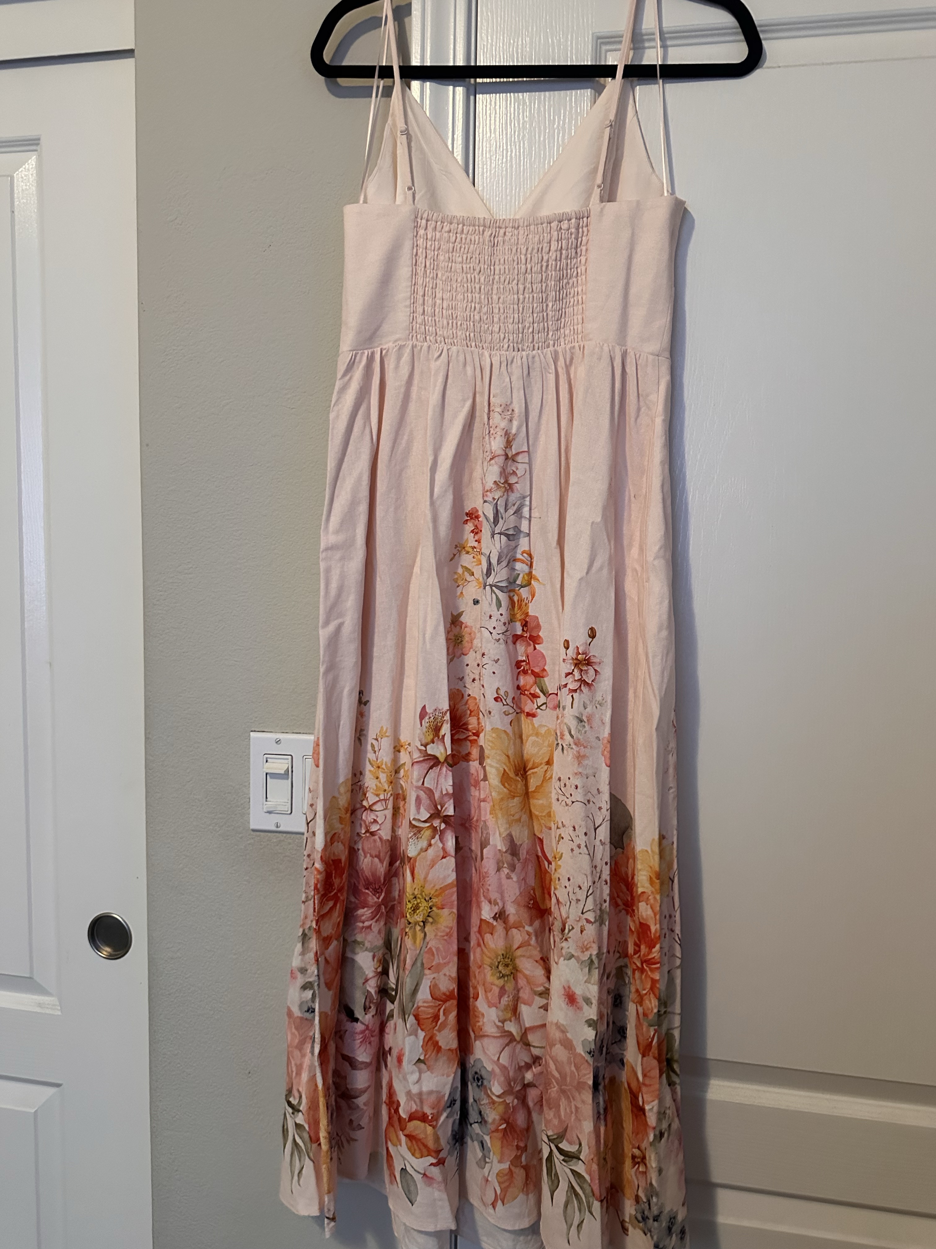 rachel zoe pink dress Rachel Zoe's Pink Sheer Floral Maxi Dress