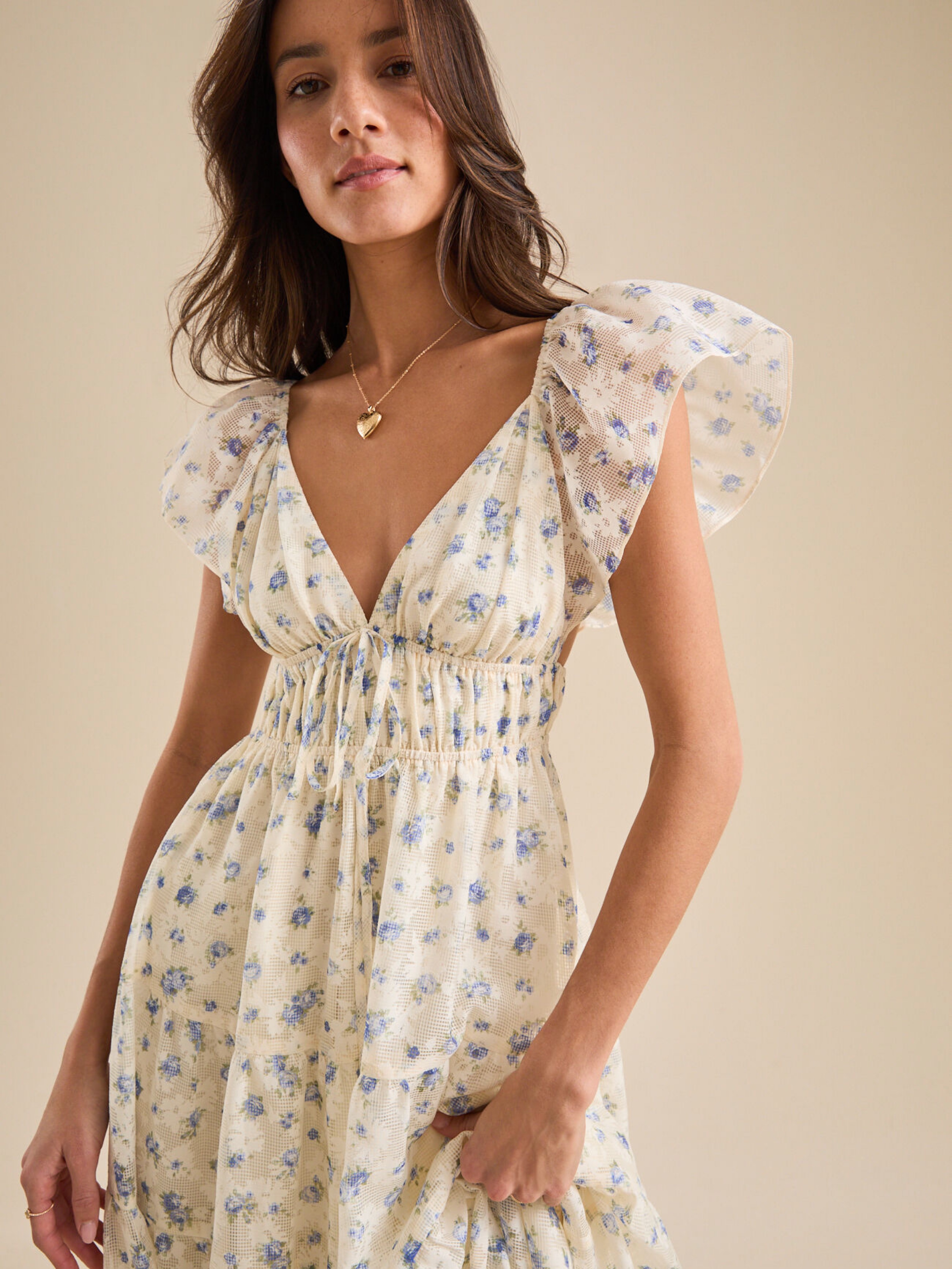 floral maxi dress purple Baltic Born Womens Layla Tulle | Lavender + Blush Step into vintage magic The Ultimate Guide to Size:US 7.5-8 / UK 7 Dresses. Dresses: Lace Dresses