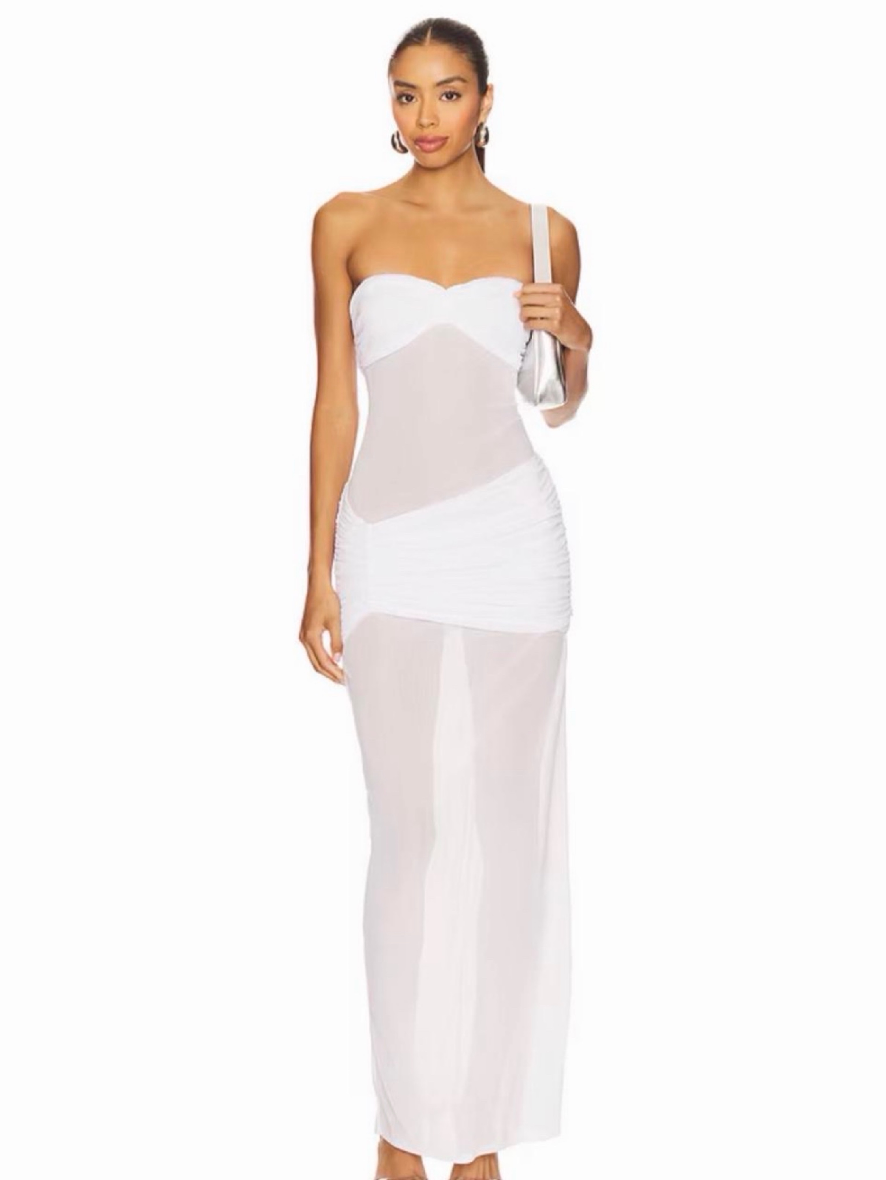 bao dress in ivory nbd NBD Bao Dress in Ivory XS