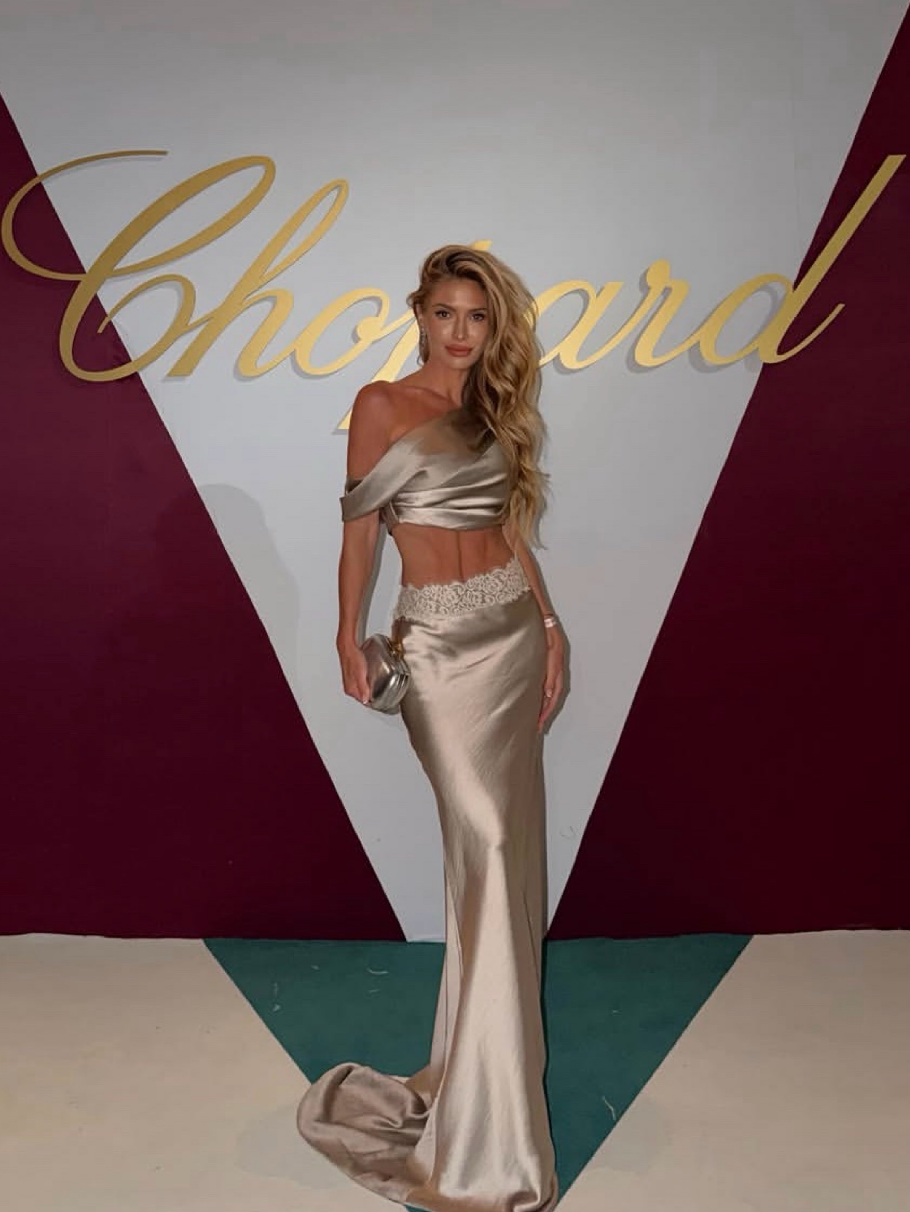 Arcina Ori Anaya Oyster Satin Bridal Two Piece Matching Set