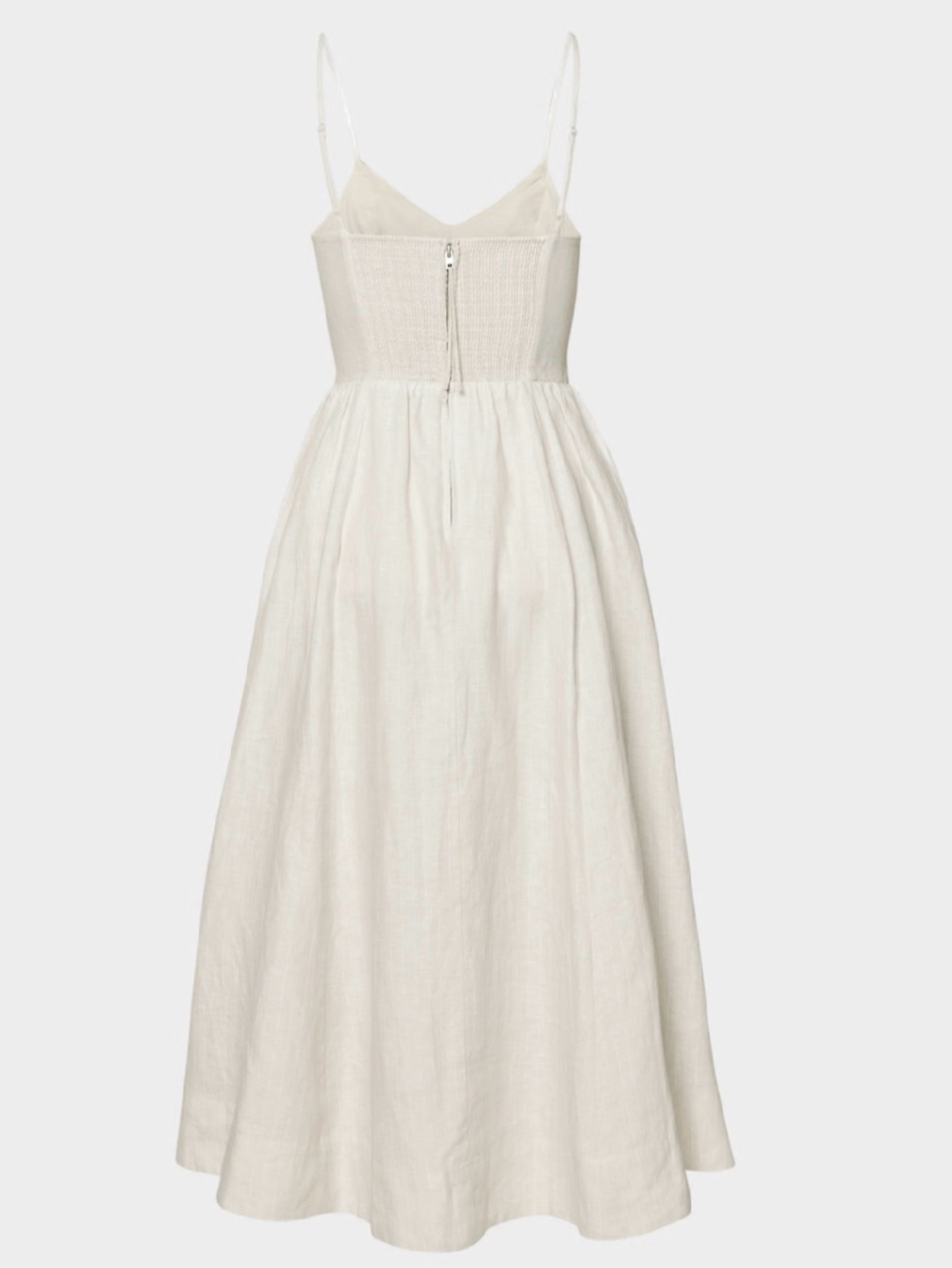 aritzia white linen dress Aritzia White Dress Linen by Aritzia