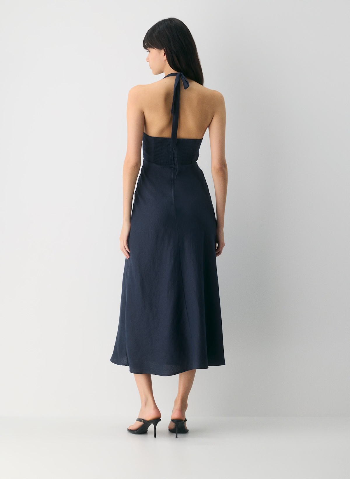 Aritzia Nightscape Halter Midi Dress by Aritzia - Pickle Aritzia Nightscape Halter Midi Dress by Aritzia - Pickle