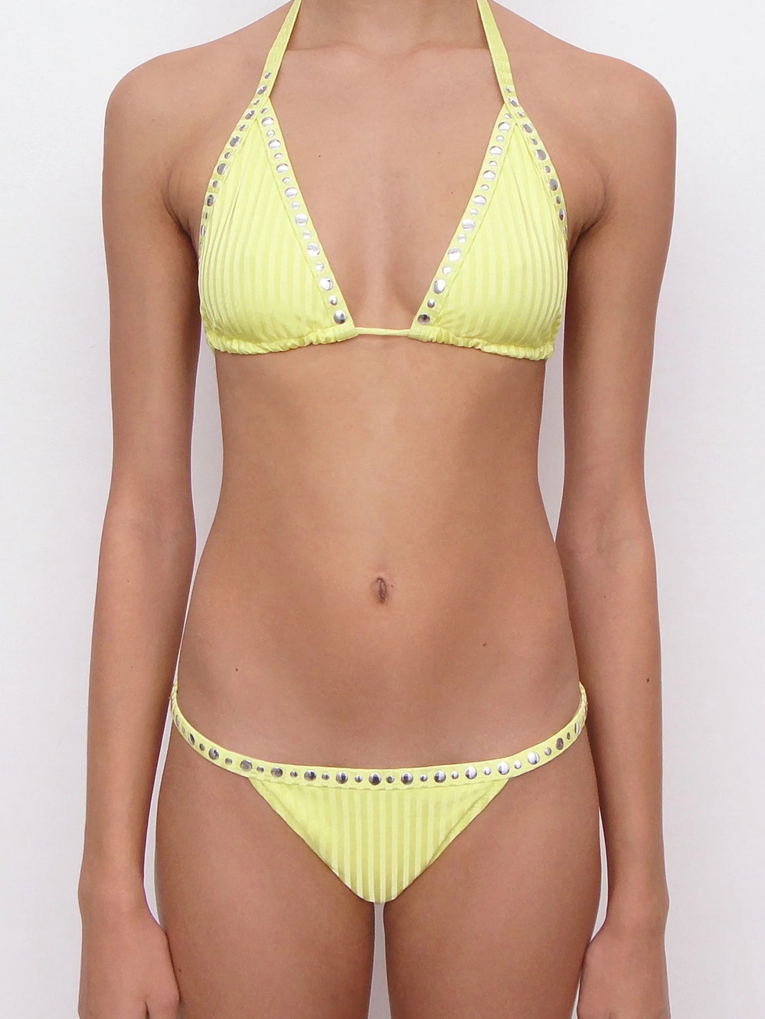 Gimaguas Yellow Stud Bikini