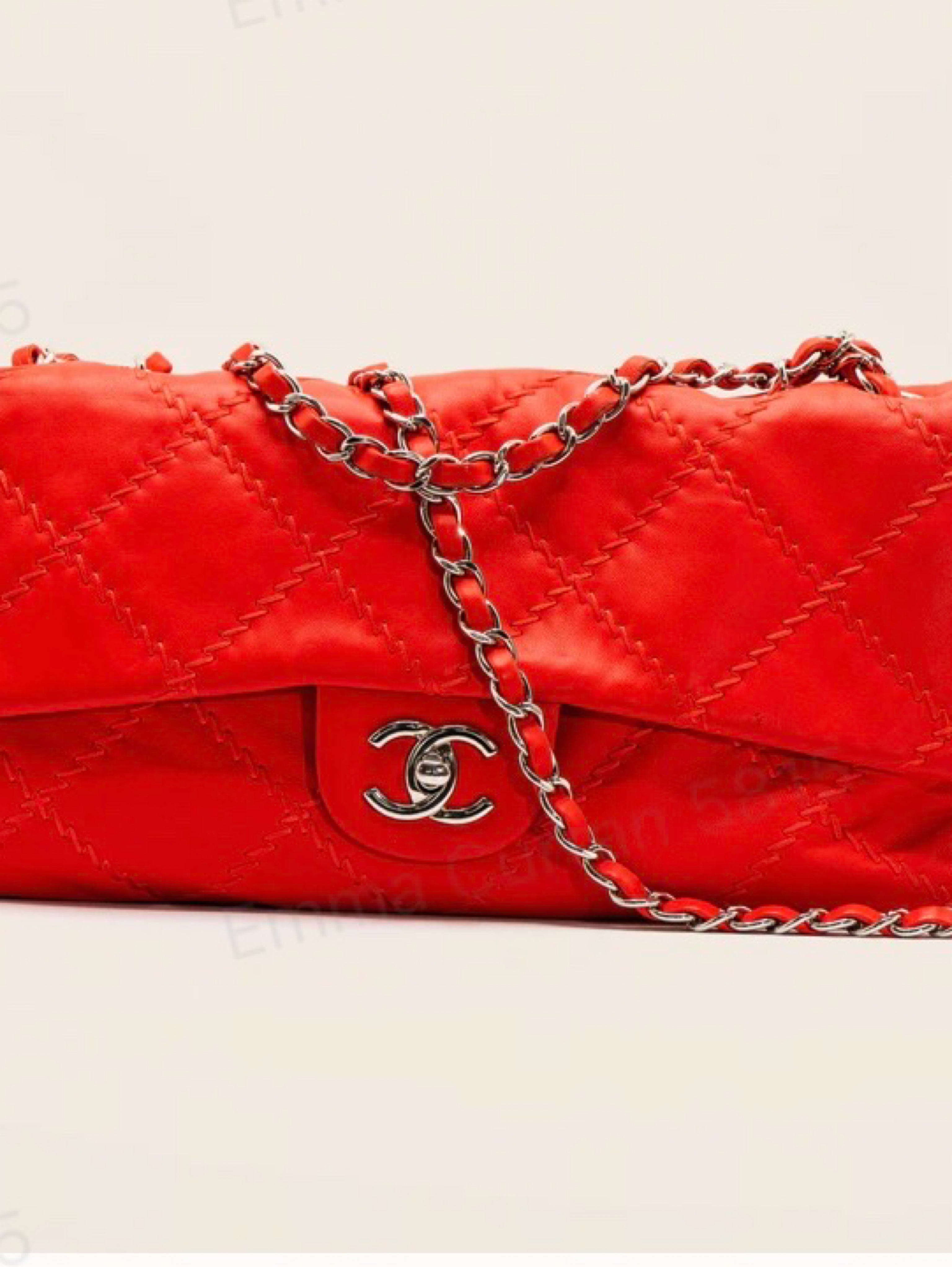 Chanel Quilted Leather Shoulder Bag by Chanel - Pickle