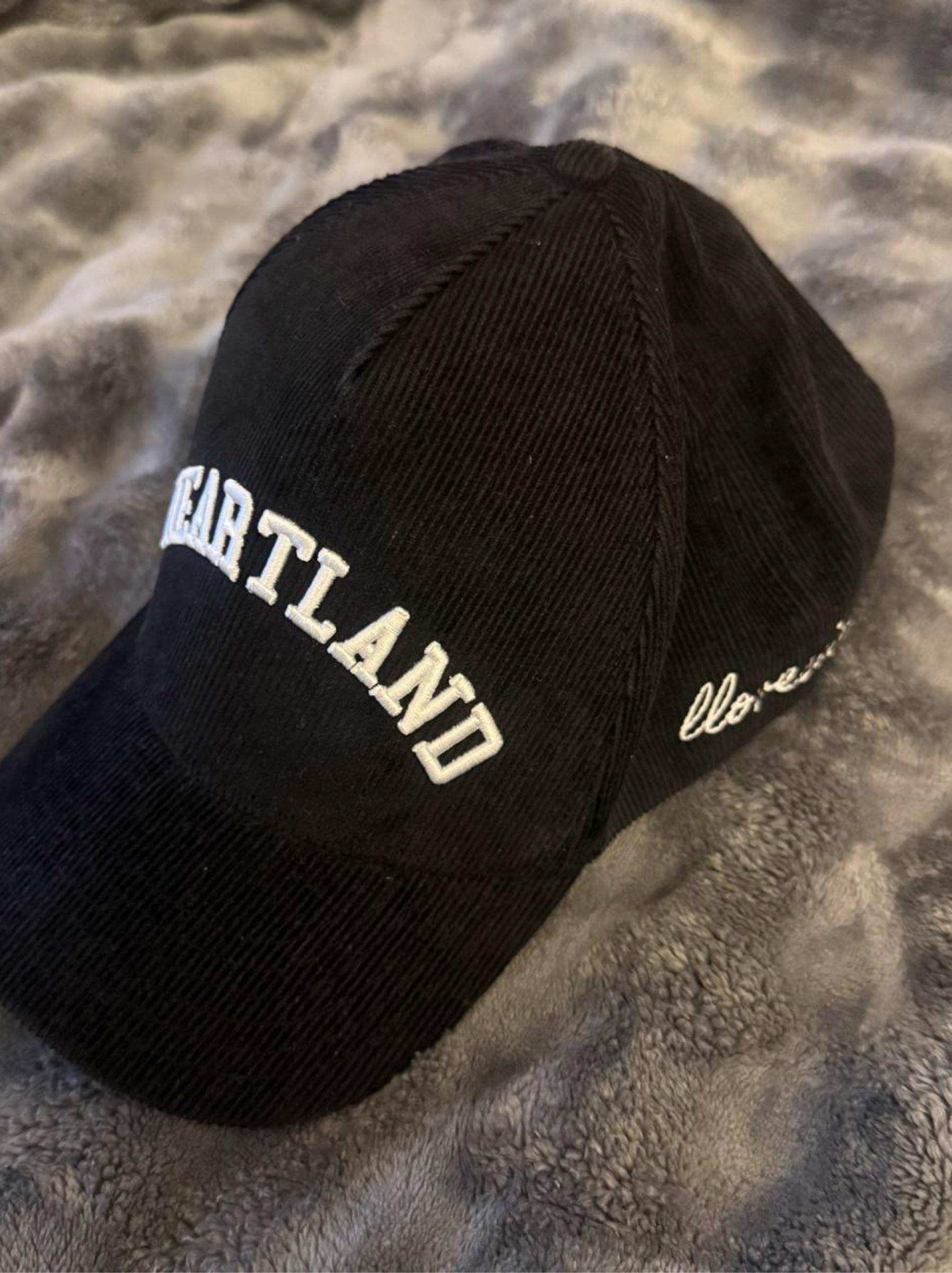 その他 Wyrd Cap Llovesick Heartland Corduroy Cap (Black) by Llovesick | Pickle