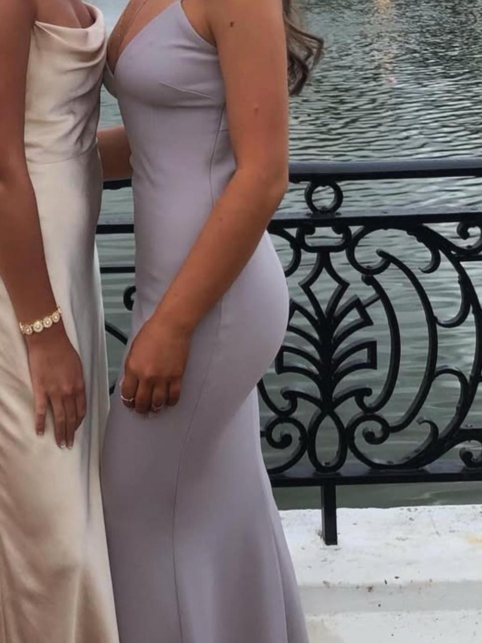 yellow.prom.dress A Line Floor Length Lace Pastel Yellow Prom Dresses Spaghetti Straps Custom Color / US16 main image 0