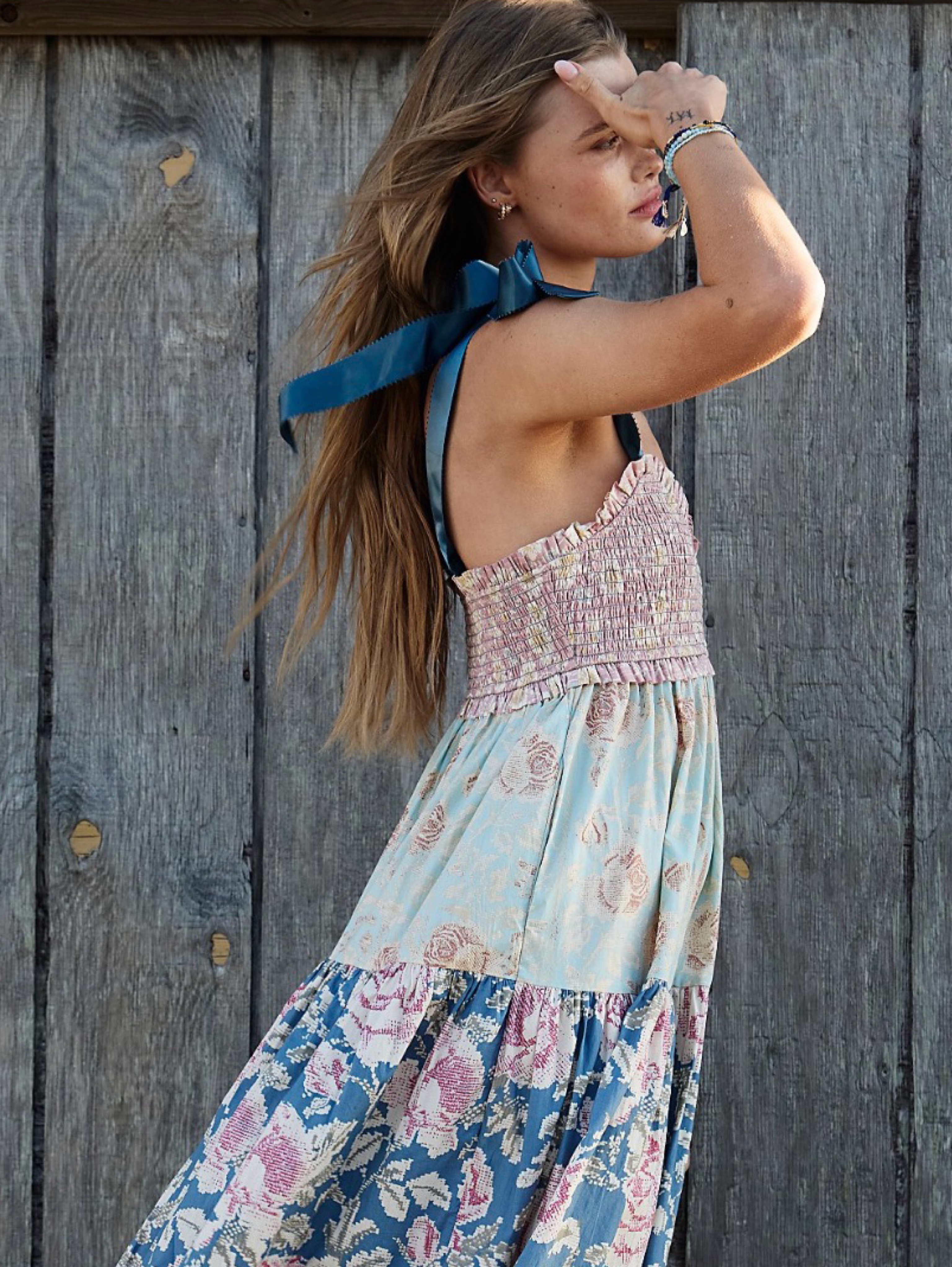 free people bluebell maxi dress  Libby Story and an easy pull Bluebell Maxi Dress // Free