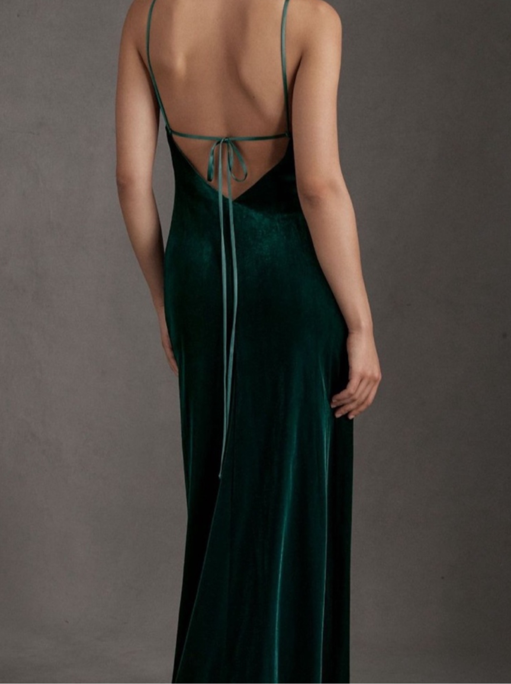 NWT Jenny Yoo Stretch Velvet Sabrina Dress from Anthropologie by Jenny Yoo Collection