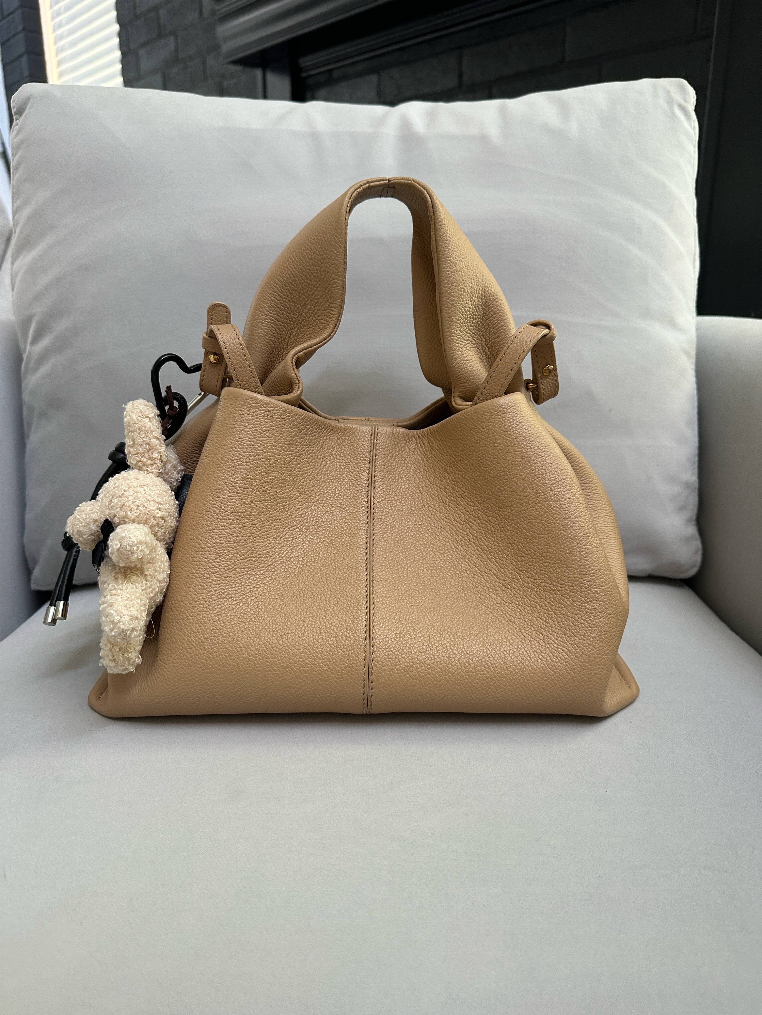 Polène Numéro Neuf - Textured Beige by Polene - Pickle