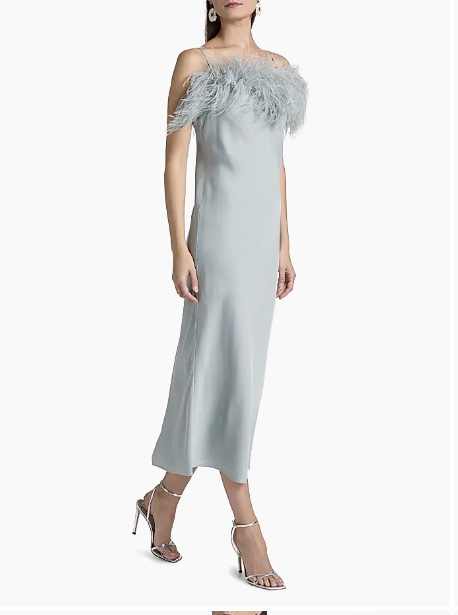dark green slip dress Emerald green maxi satin slip dress 'Serene'