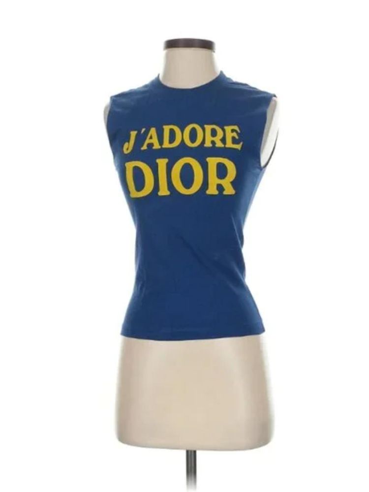 Christian Dior J'ADORE DIOR 1947 WORLD CHAMPION Tank by Christian