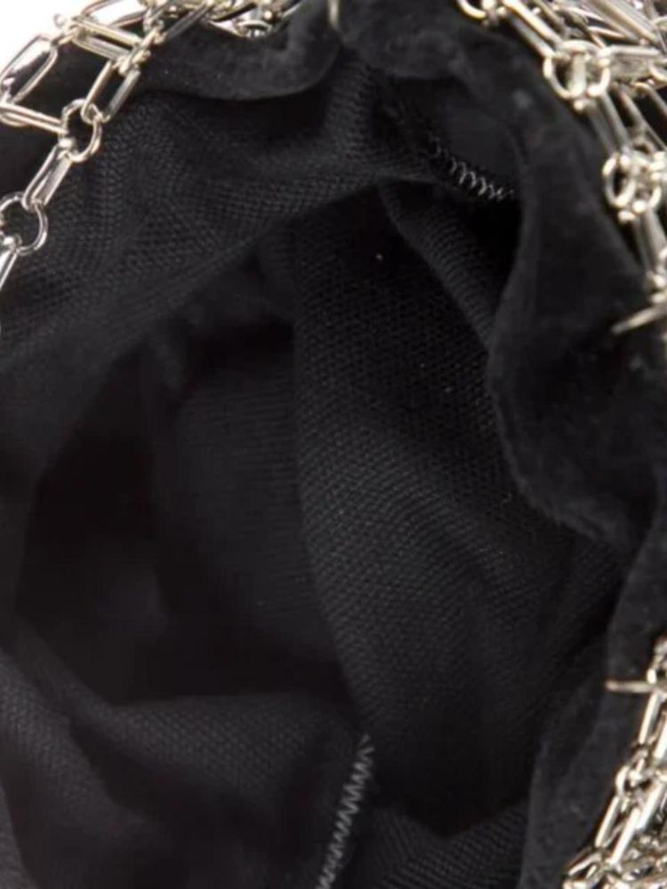 Maya Evangelista Chainmail Crossbody Evening Bag by Maya