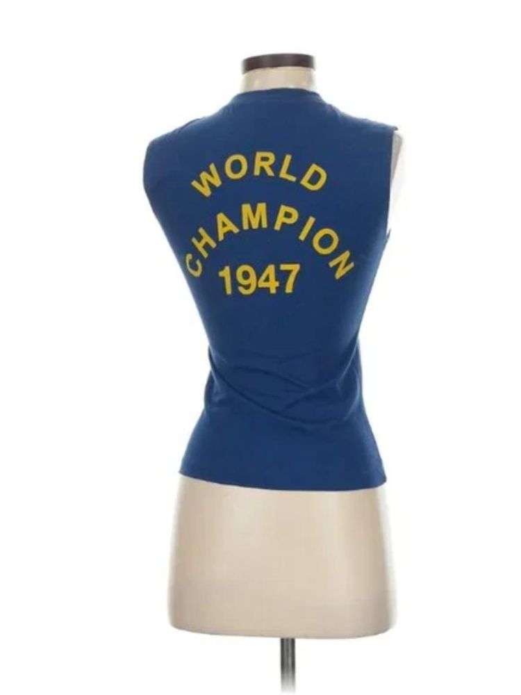 Christian Dior J'ADORE 1947 タンクトップ 36 Christian Dior J'ADORE DIOR 1947 WORLD CHAMPION Tank by Christian