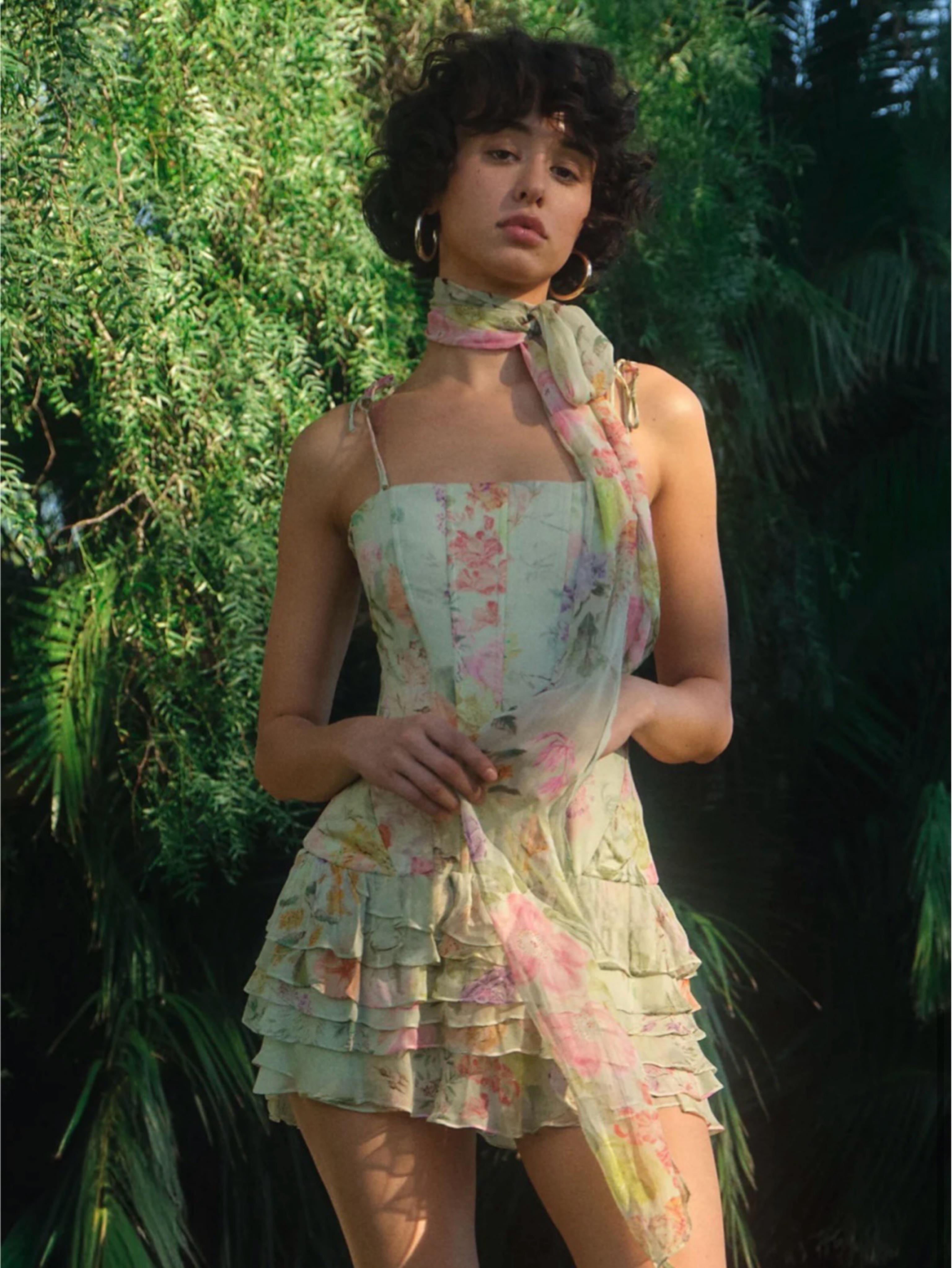 old fashioned dress with corset Victorian Elegance Lace -Vintage Aesthetic Outfit Cream / XL Color:Purple/White embodying the confidence she front-side One-Shoulder Draped Dress in