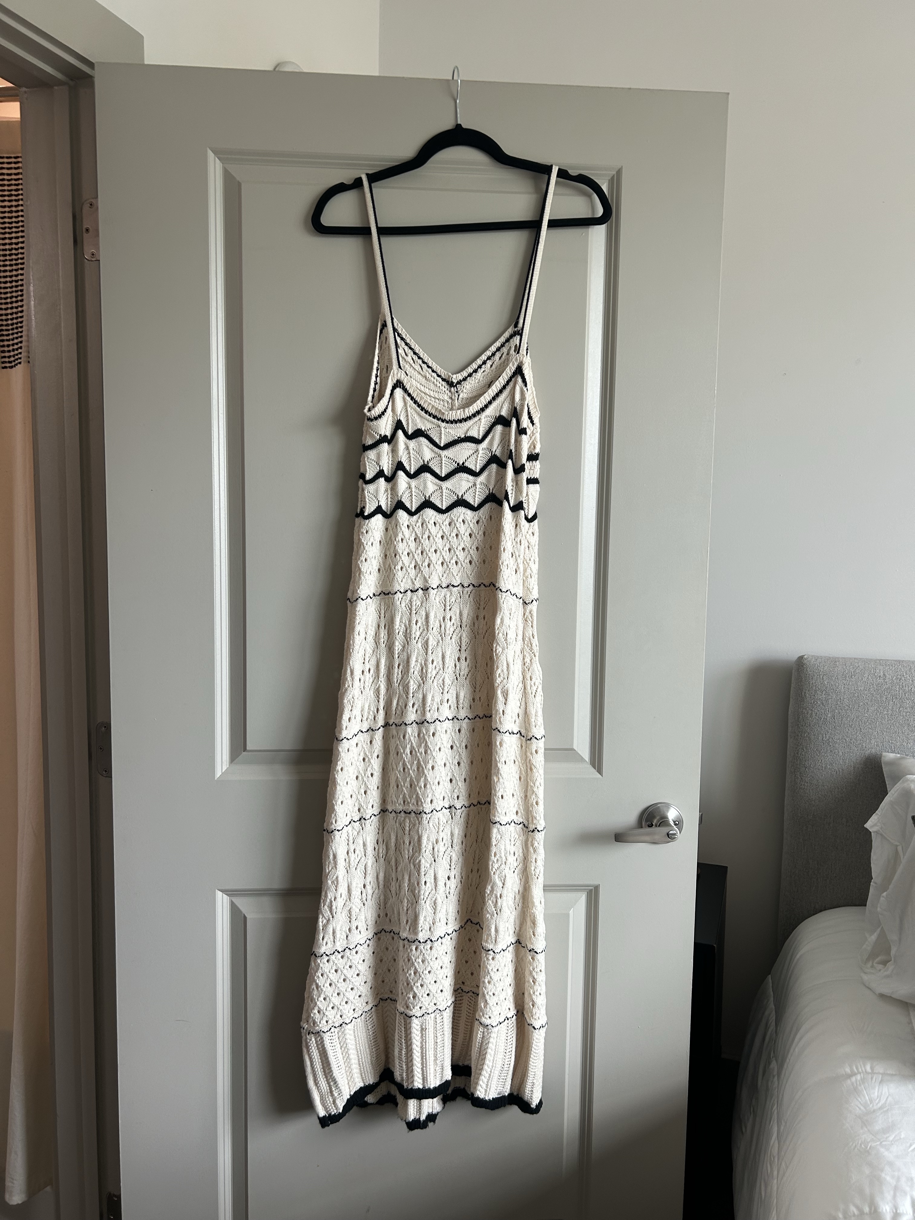 gold and black dress Moya Black & Gold Bodycon Midi Dress With Corsage Detail Club L London