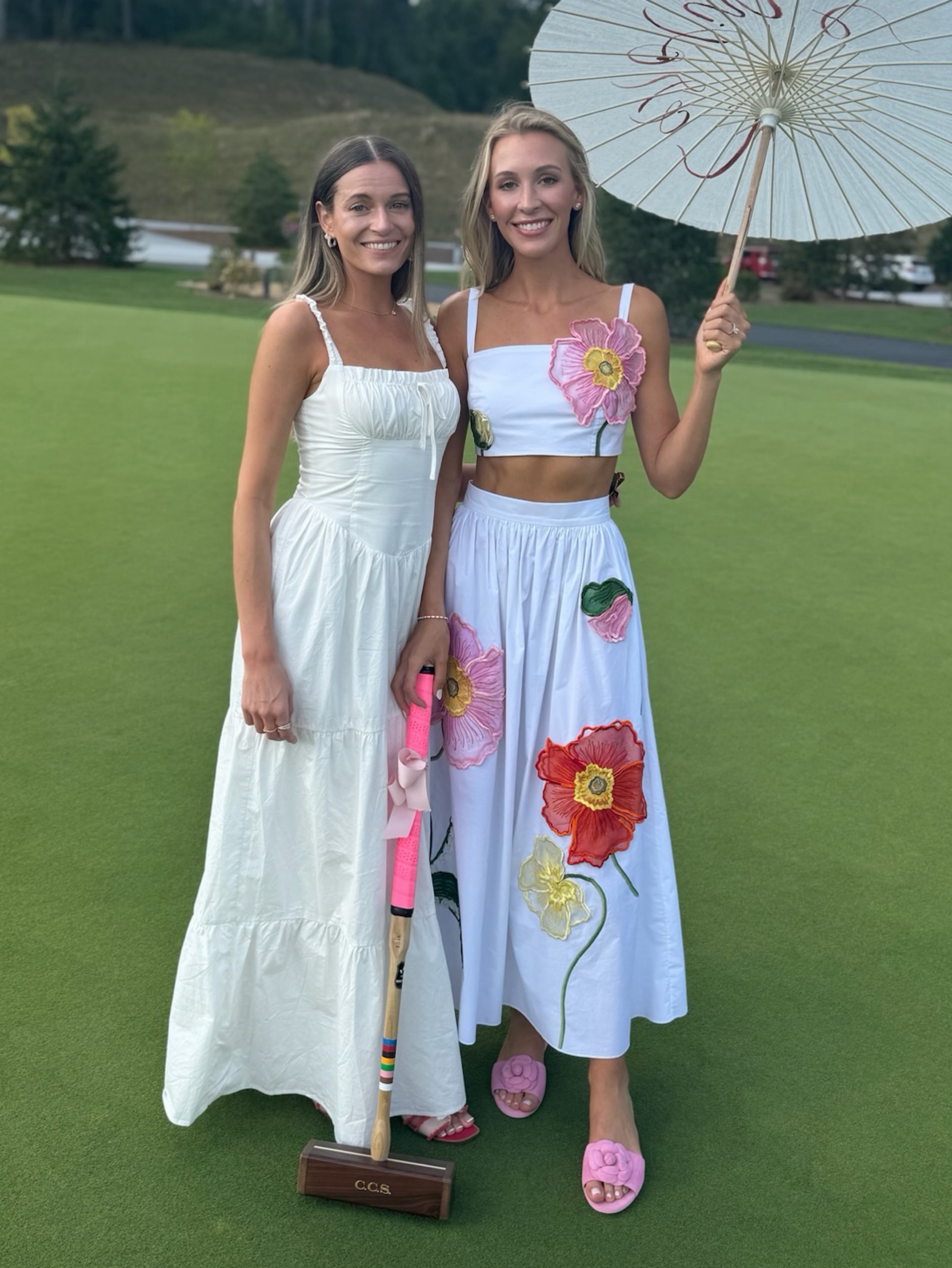 White Summer Maxi Dress in White