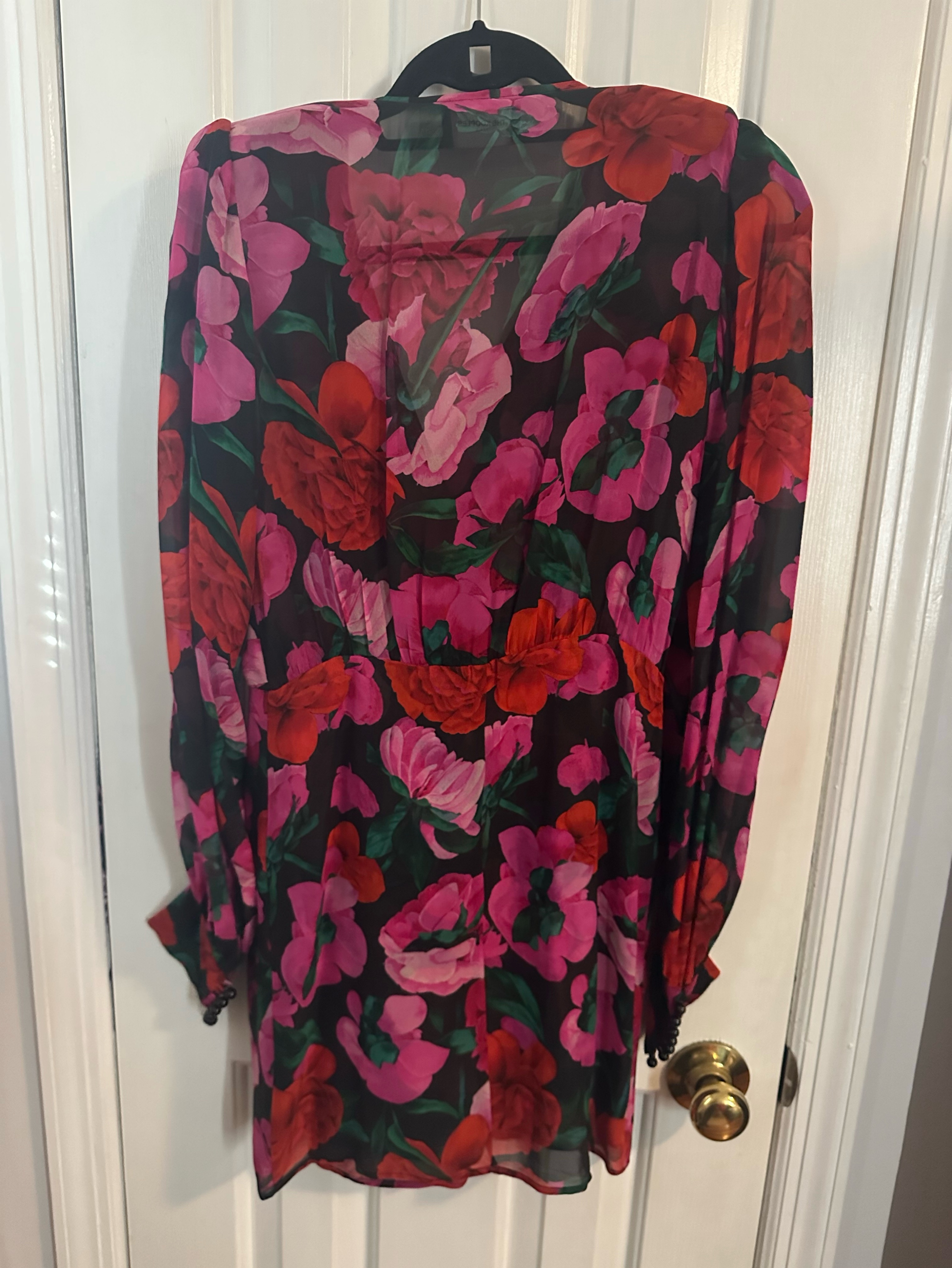 kooples pink floral dress The Kooples Red/Pink Floral Dress, worn once