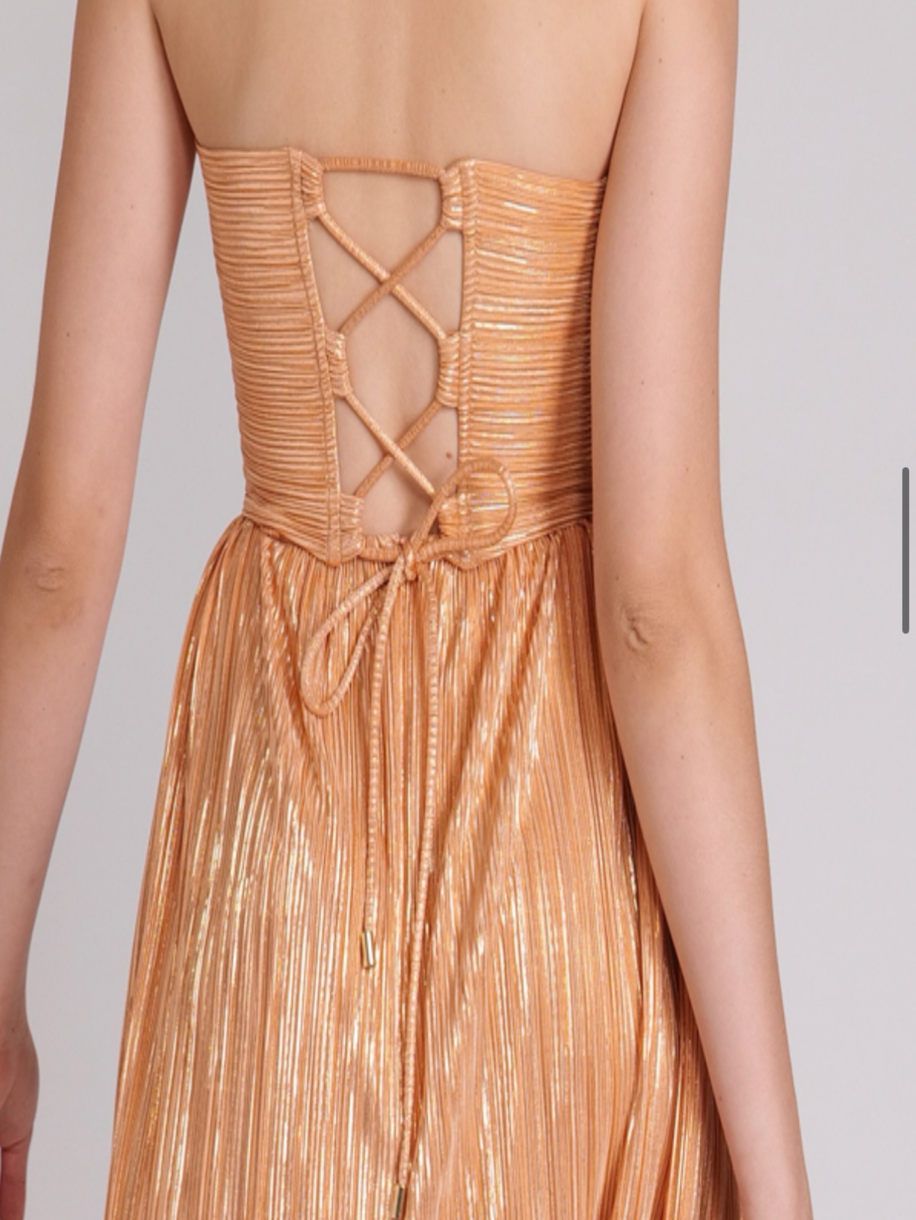 Sabina Musayev Cody Dress in Peach from REVOLVE. by Revolve - Pickle